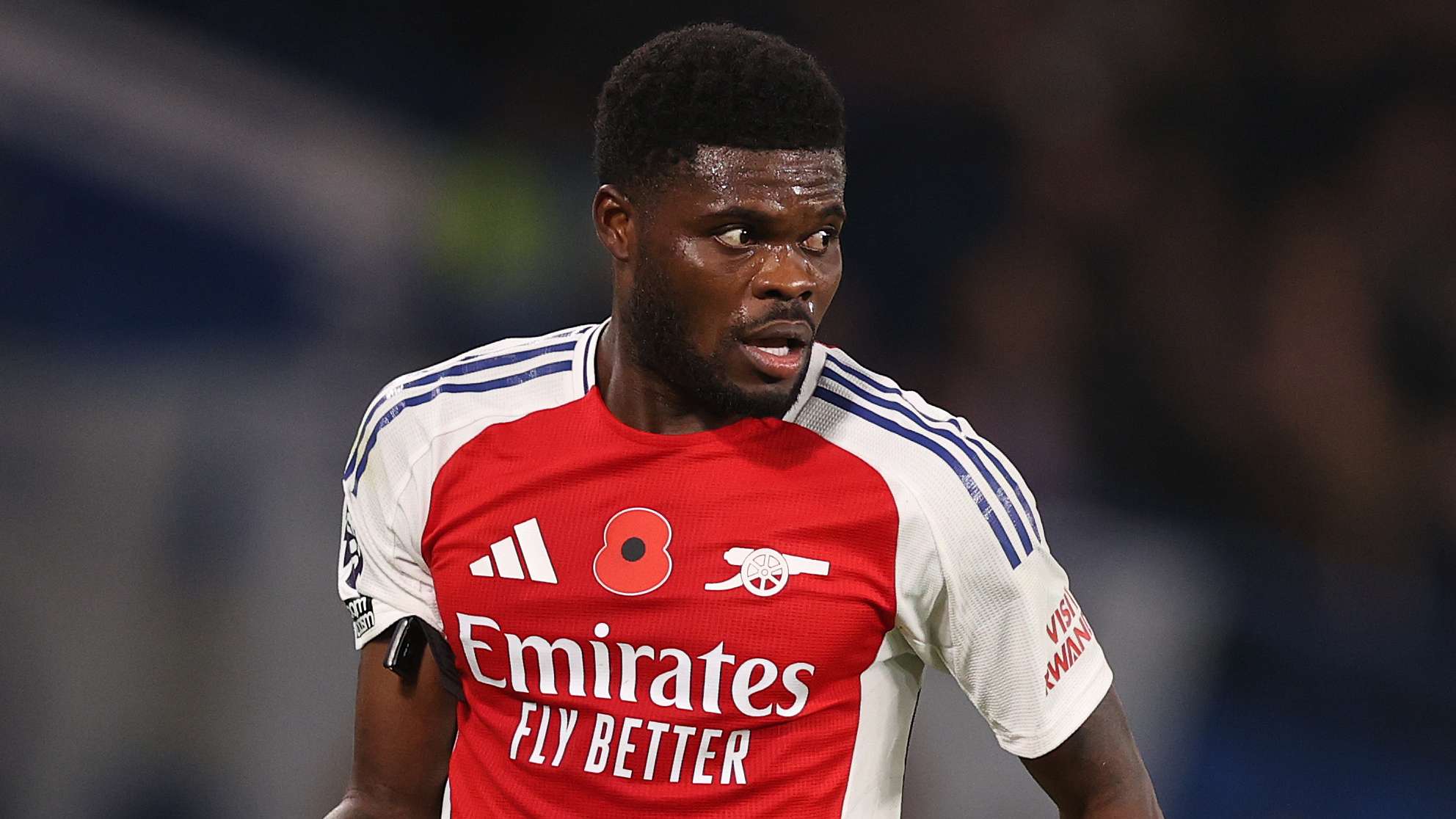 Partey gives cryptic update on Arsenal future  
