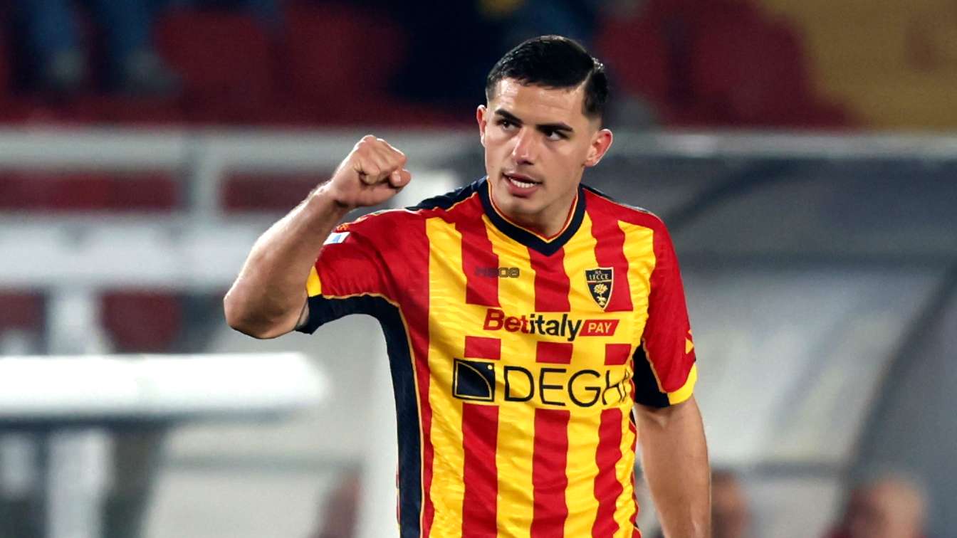 Leeds interested in Lecce striker Krstovic  