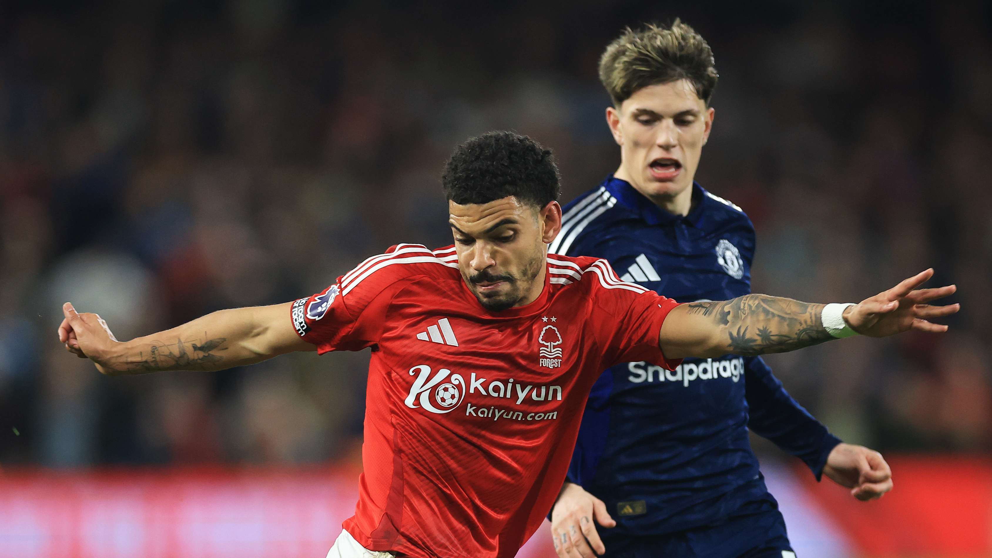 Garnacho's partner sends message to engaged Gibbs-White  