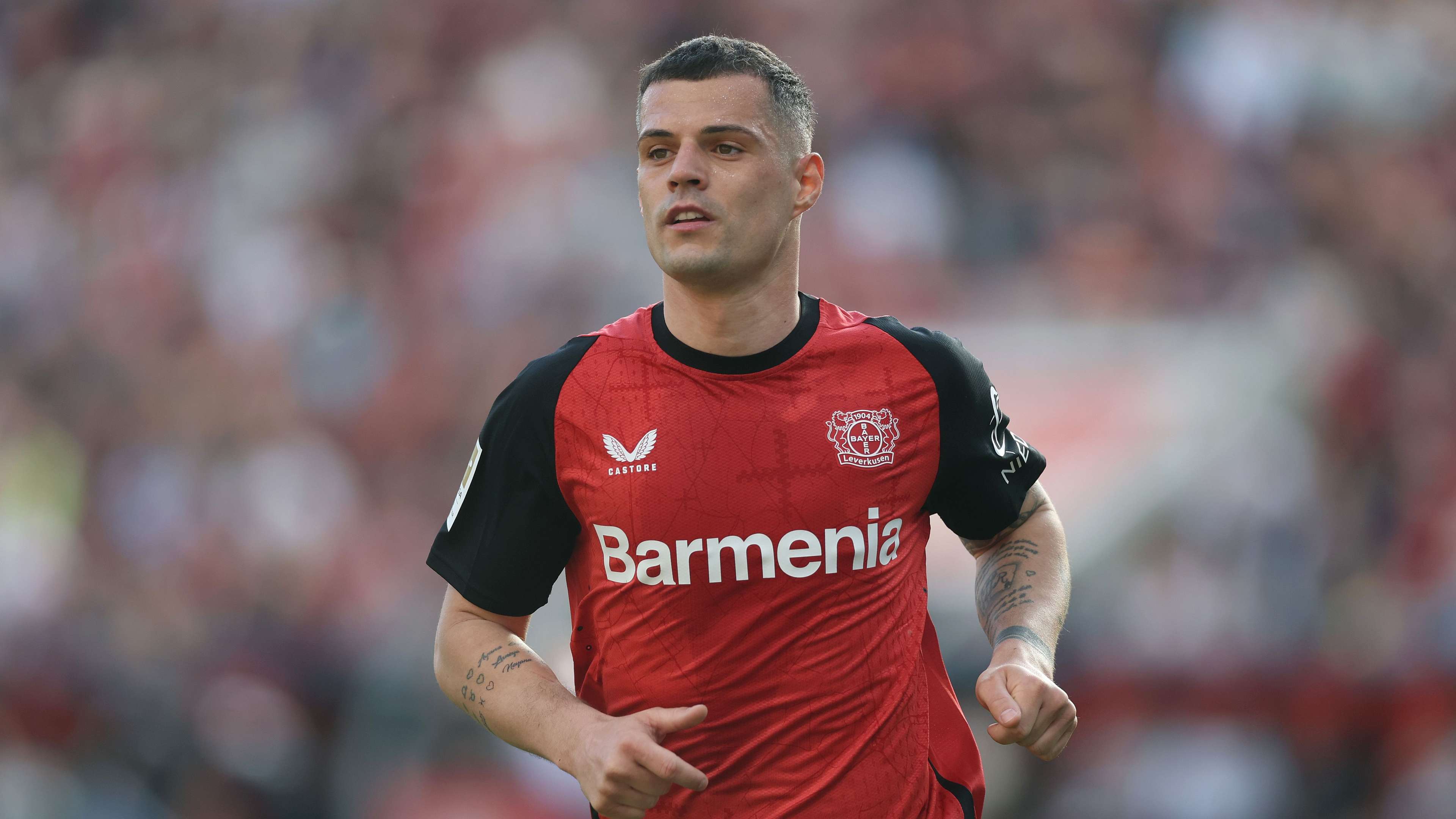 Xhaka could team up with Modric at AC Milan   Xhaka could team up with Modric at AC Milan