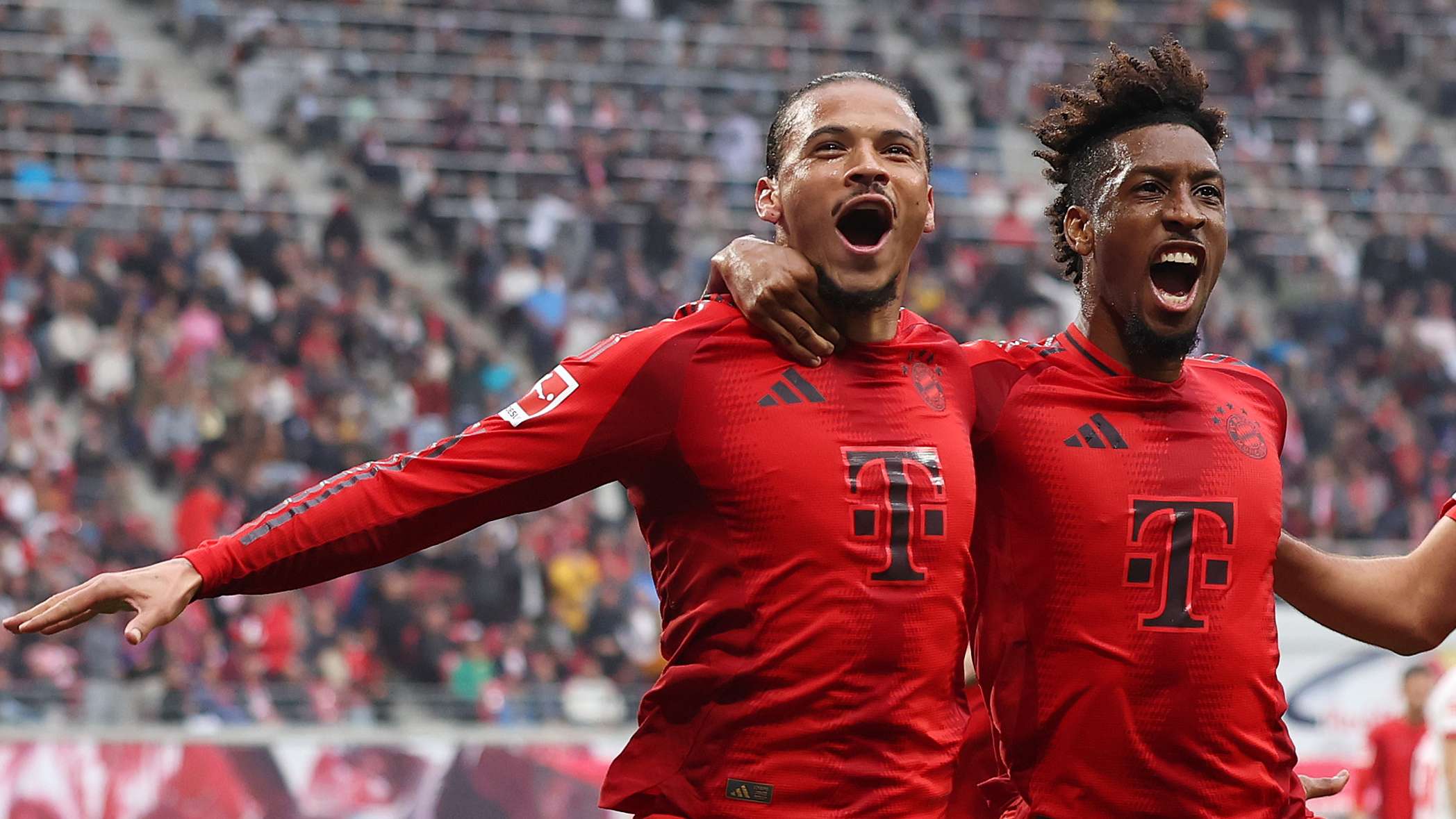 Sane issues emotional Bayern goodbye and gets mobbed by Gala fans  