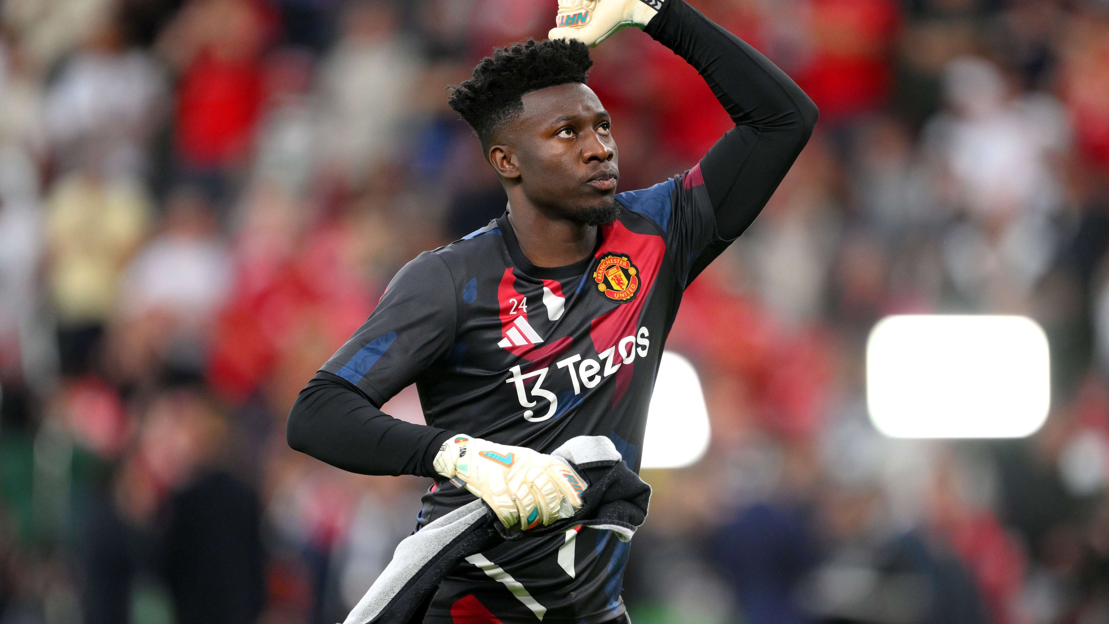 📽️ | Man Utd's Onana returns to his roots on muddy pitch in Cameroon  