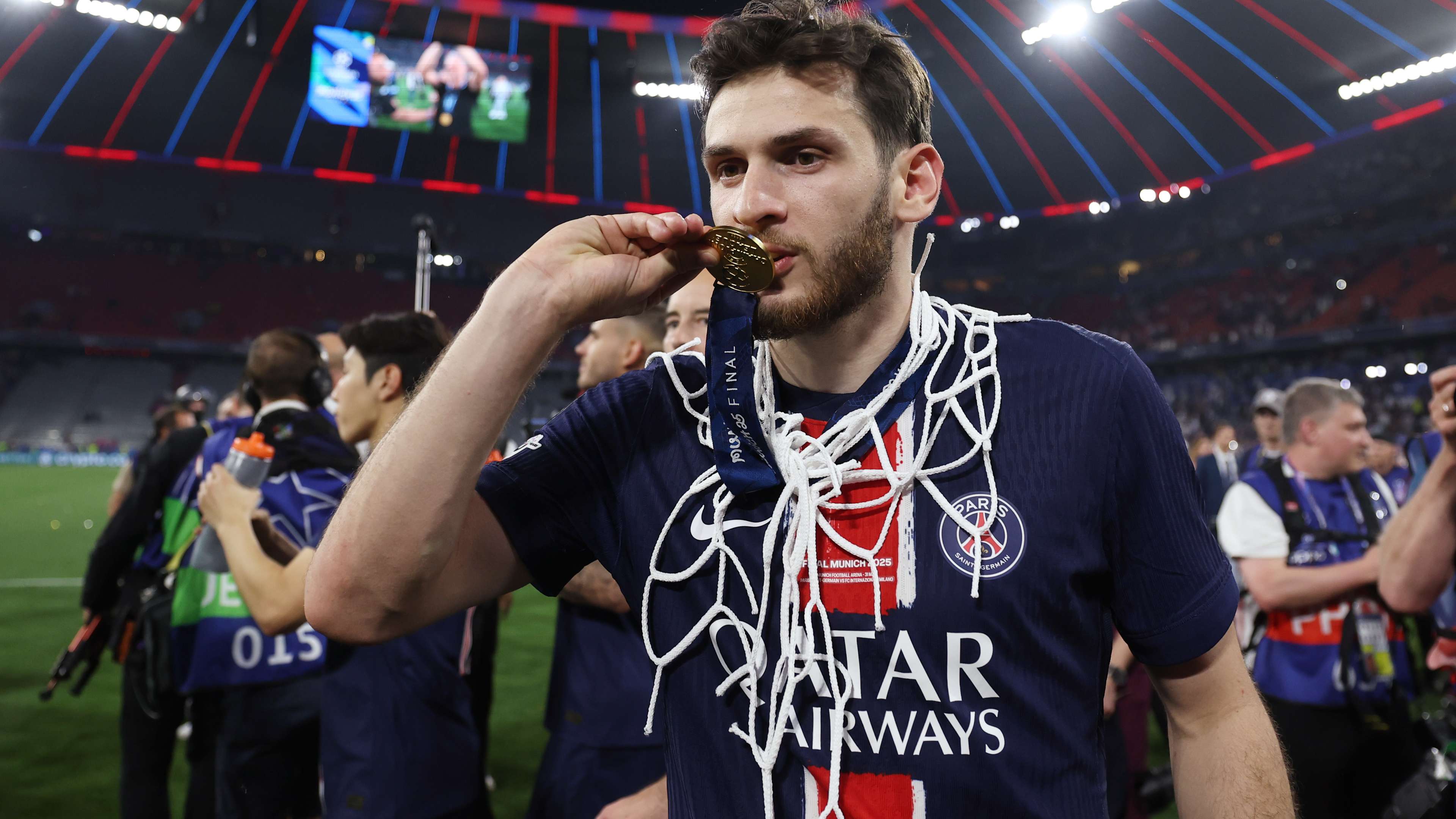 PSG stars receive custom LA Lakers jerseys during Club World Cup  