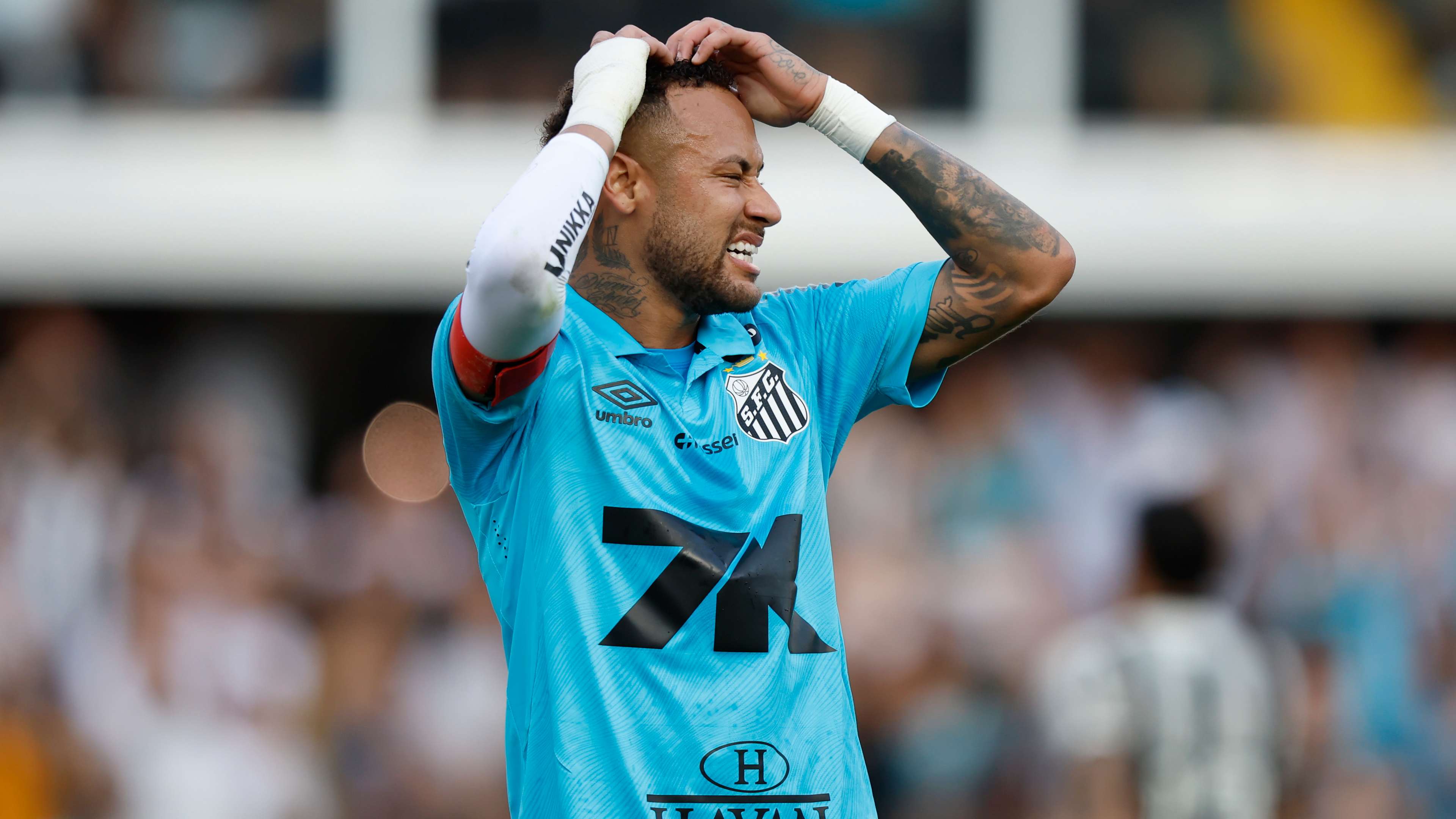 Neymar ruled out for Santos after testing positive for Covid  