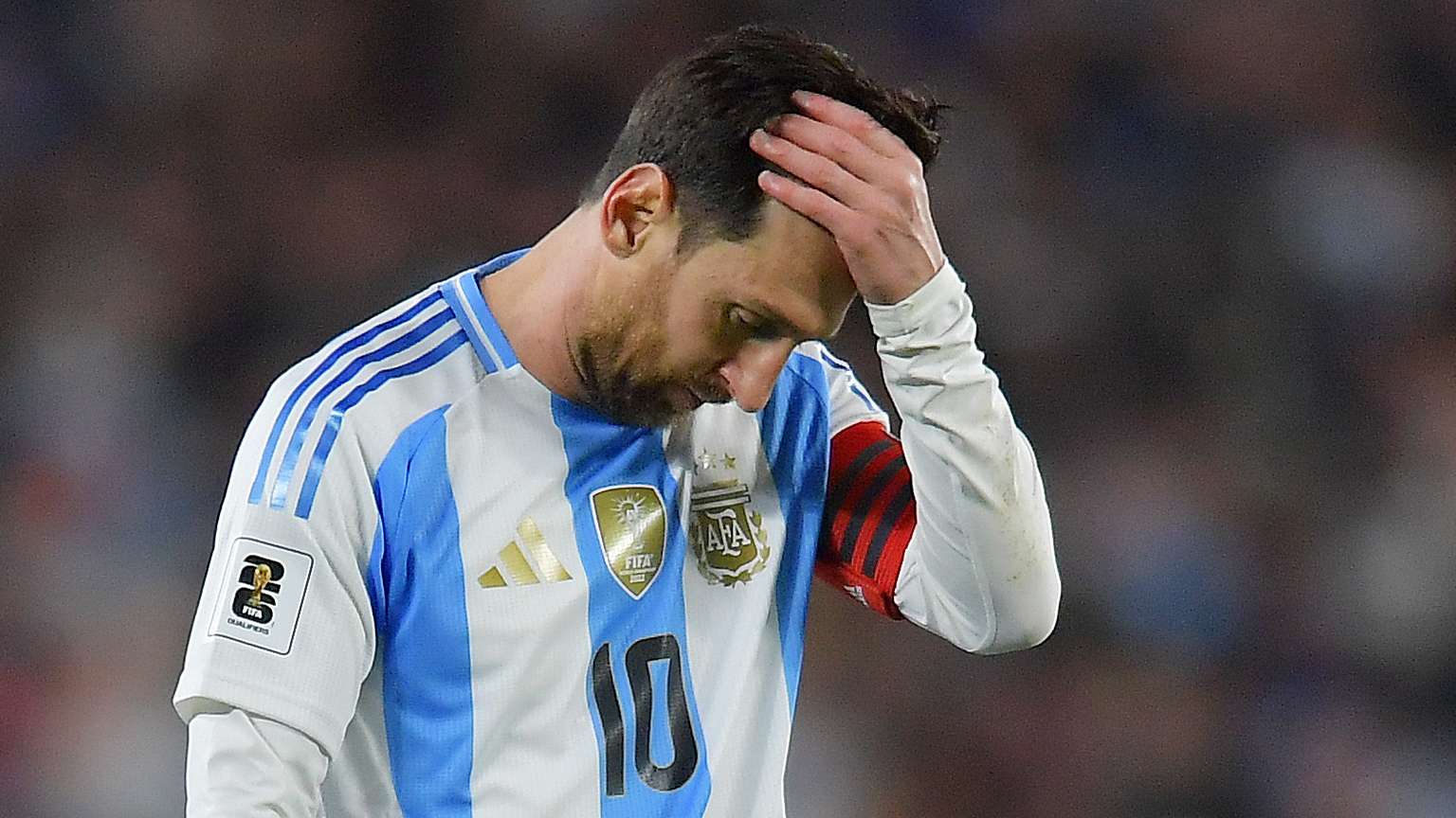 Scaloni reveals Messi asked to be substituted in Colombia draw   Scaloni reveals Messi asked to be substituted in Colombia draw