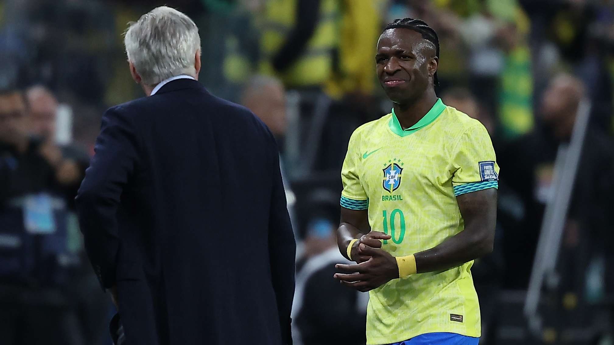 Vini Jr hobbles off during Brazil duties ahead of Club World Cup   Vini Jr hobbles off during Brazil duties ahead of Club World Cup