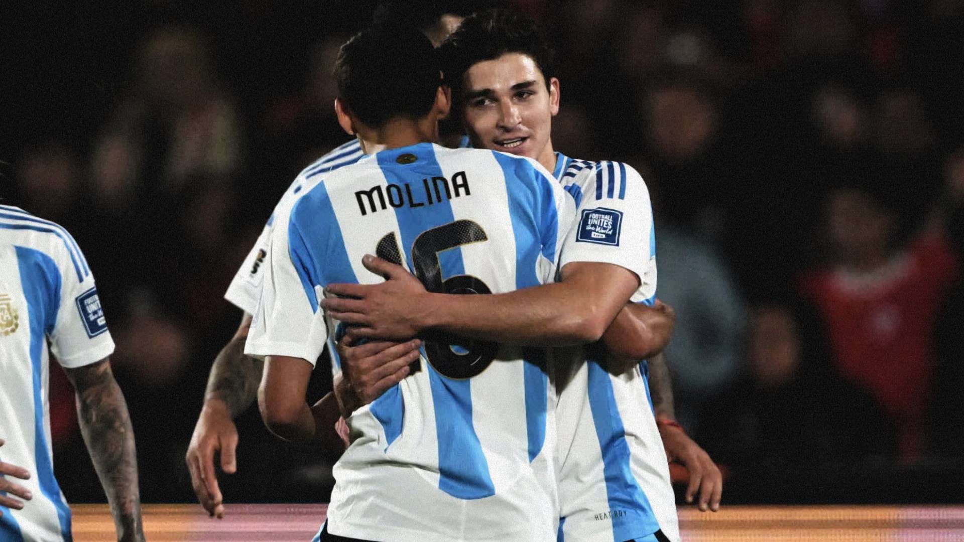 Alvarez & Almada inspire Argentina to narrow victory  