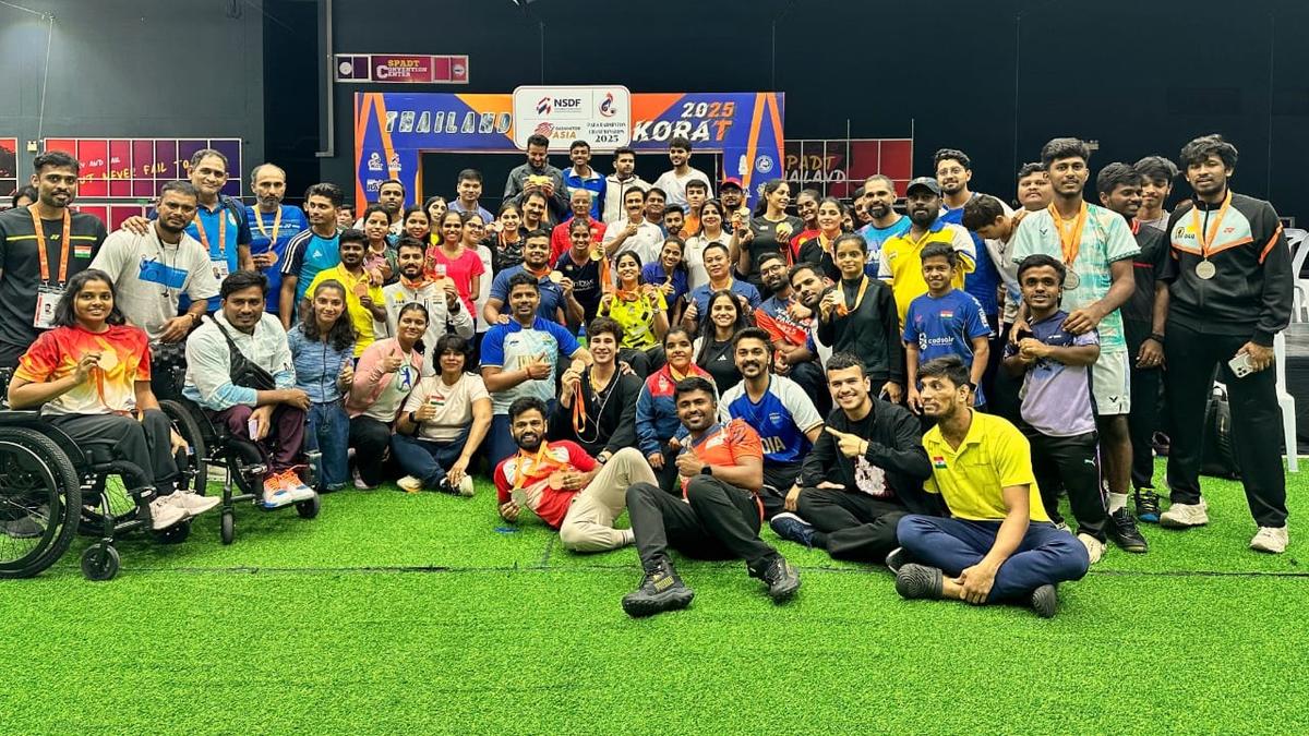 Indian shuttlers bag 27 medals to register best-ever showing at Asian Para-Badminton Championship  