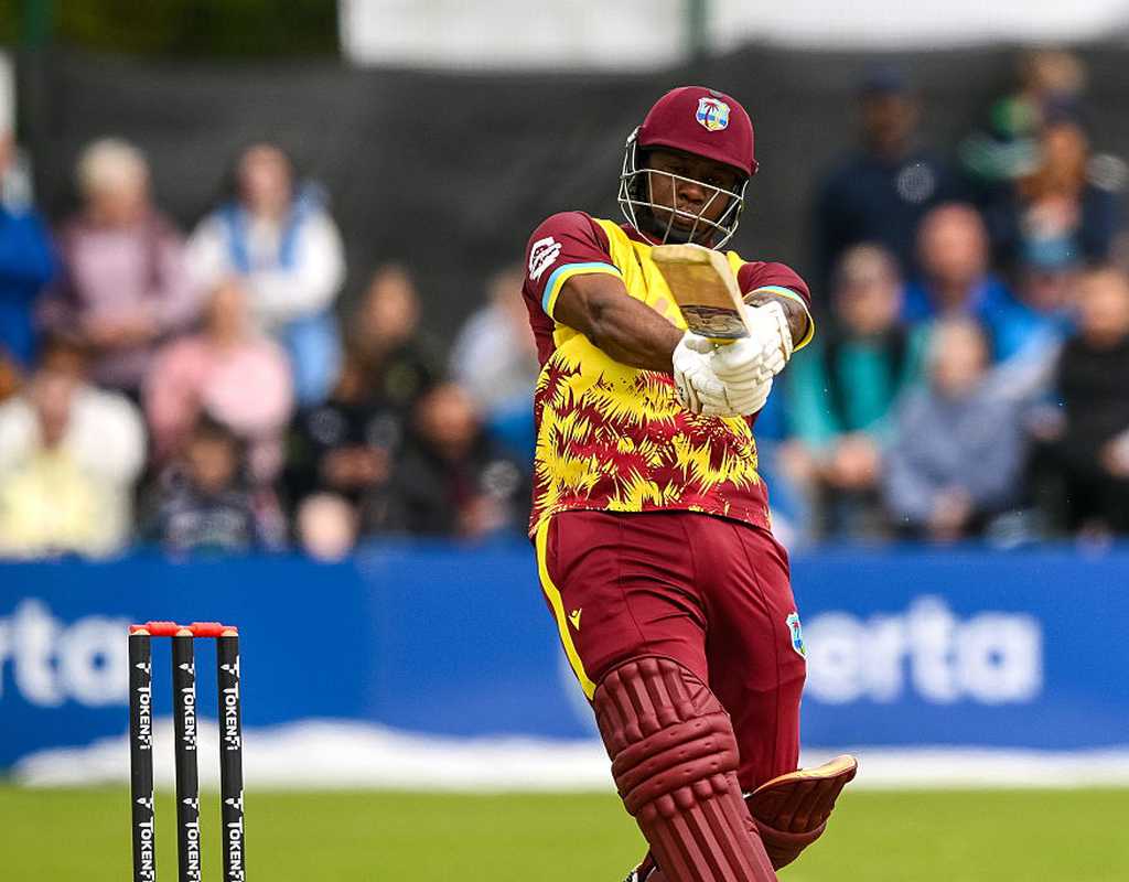 Evin Lewis powers West Indies to 1-0 series win over Ireland  