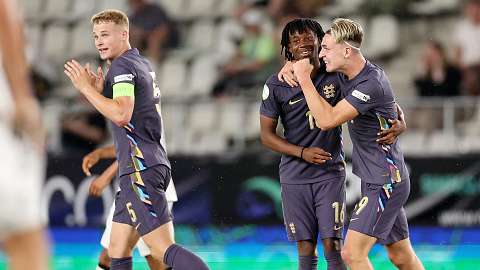 England U19s come from four down to draw 5-5 with Germany at Euros  