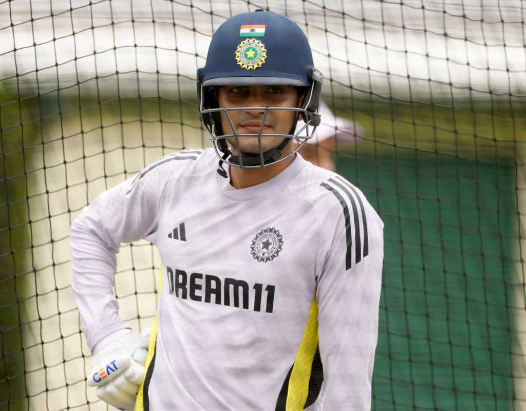 Shubman Gill takes guard at the dawn of India's next test  