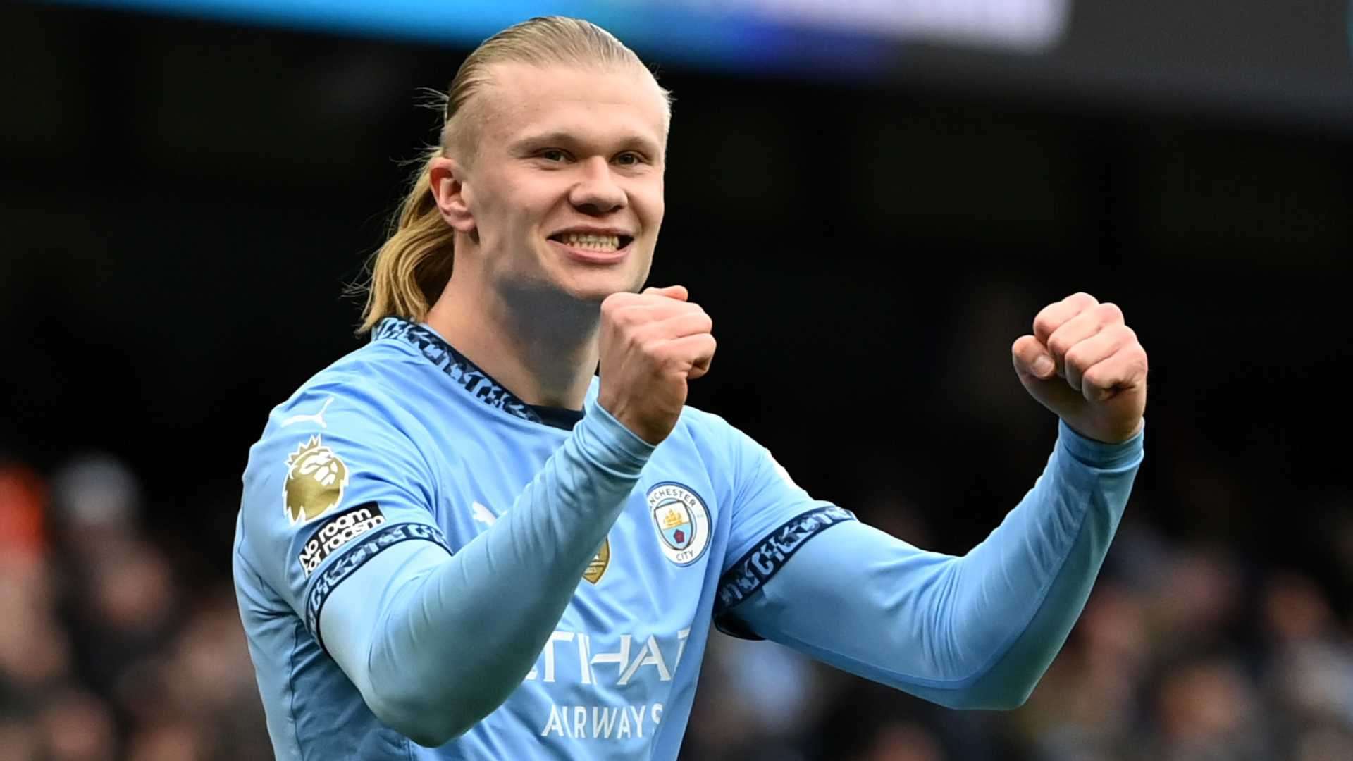 Haaland shows off latest prize after trophyless season  