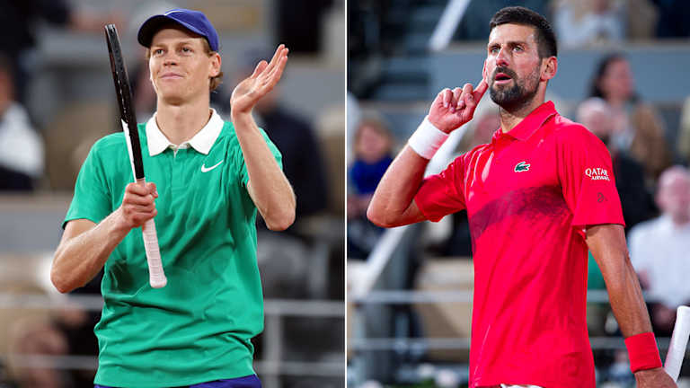 Sinner against Djokovic: a head-to-head breakdown ahead of their Roland Garros semifinal  
