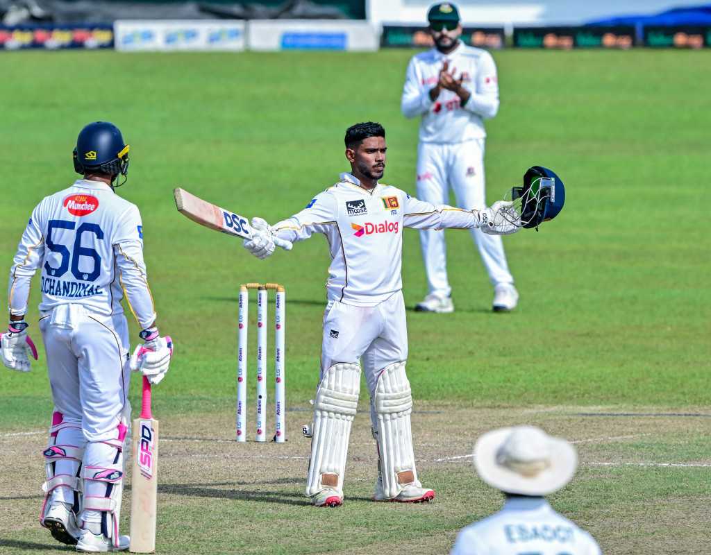 Sri Lanka take the ascendancy as Nissanka slams ton  
