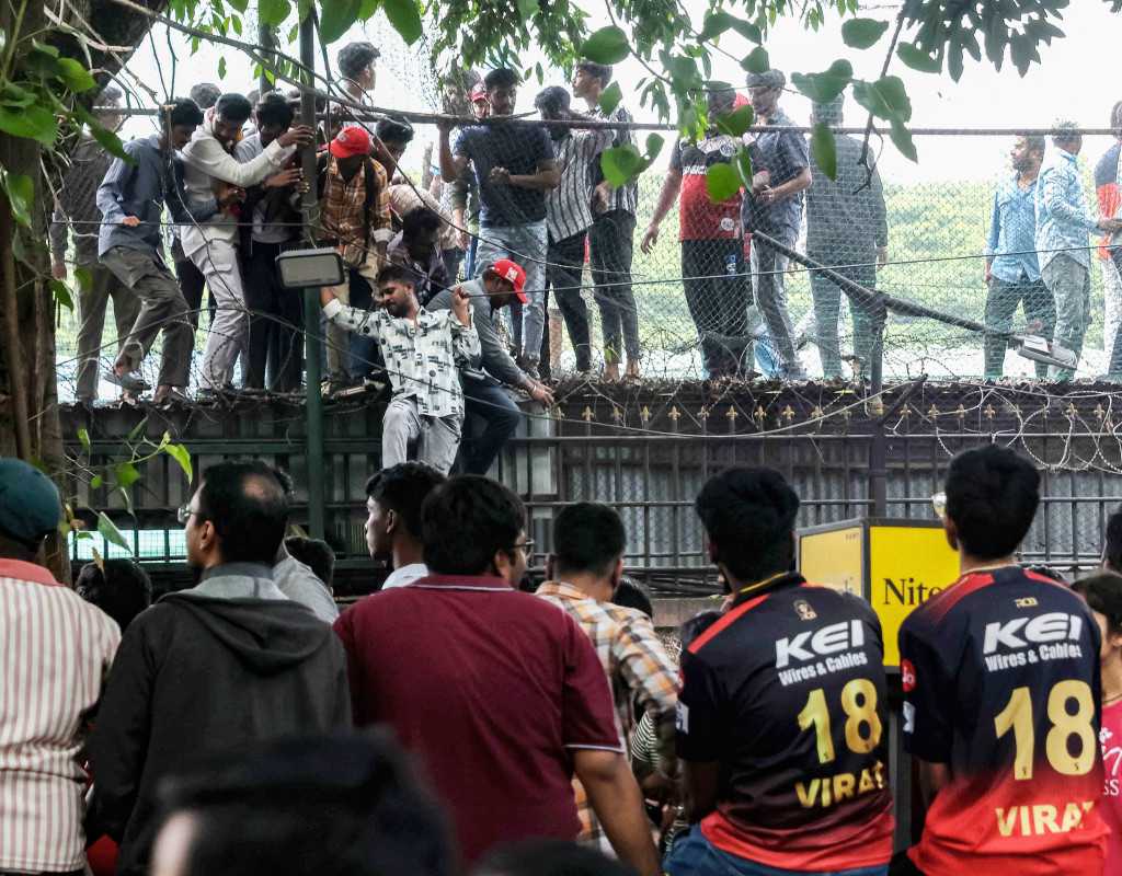 The Chinnaswamy disaster  