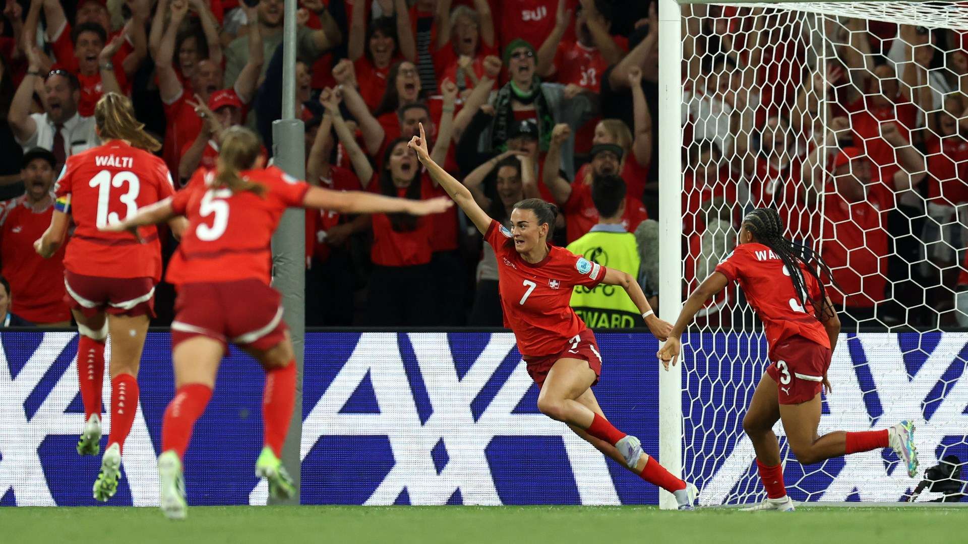 Xhemaili's injury-time equaliser sends Switzerland to the knockouts  