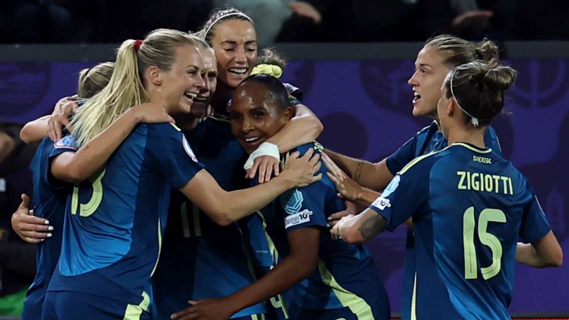 Blackstenius sparkles as Sweden secure Euro 2025 last eight spot  