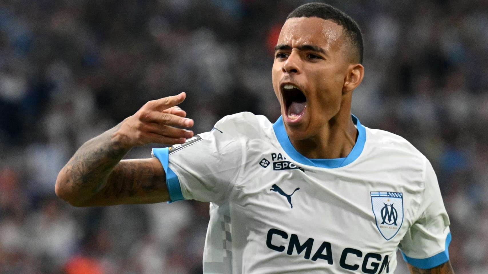 Greenwood scores 11-minute hat-trick for Marseille  