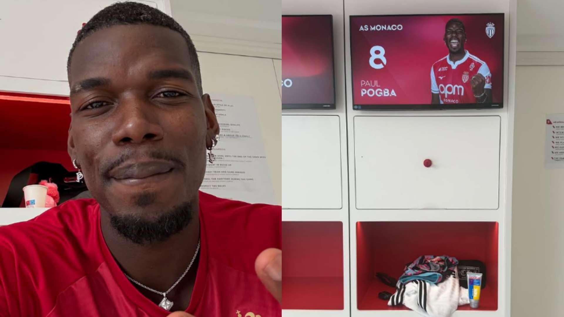‘Walking highlight reel’ Pogba offers glimpse of ‘new office’  