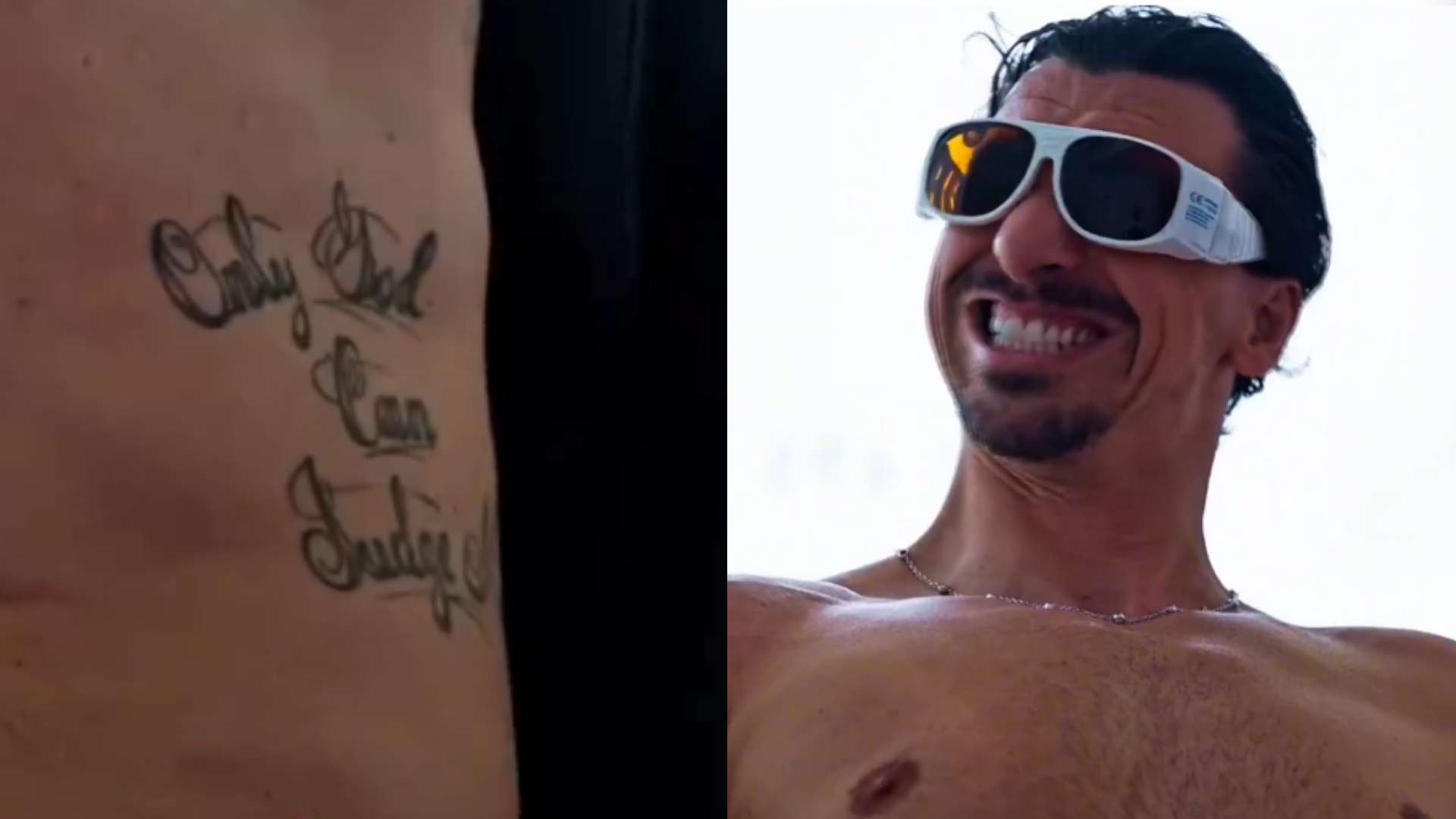 📽️ | Zlatan winces in pain as he has iconic tattoo removed  