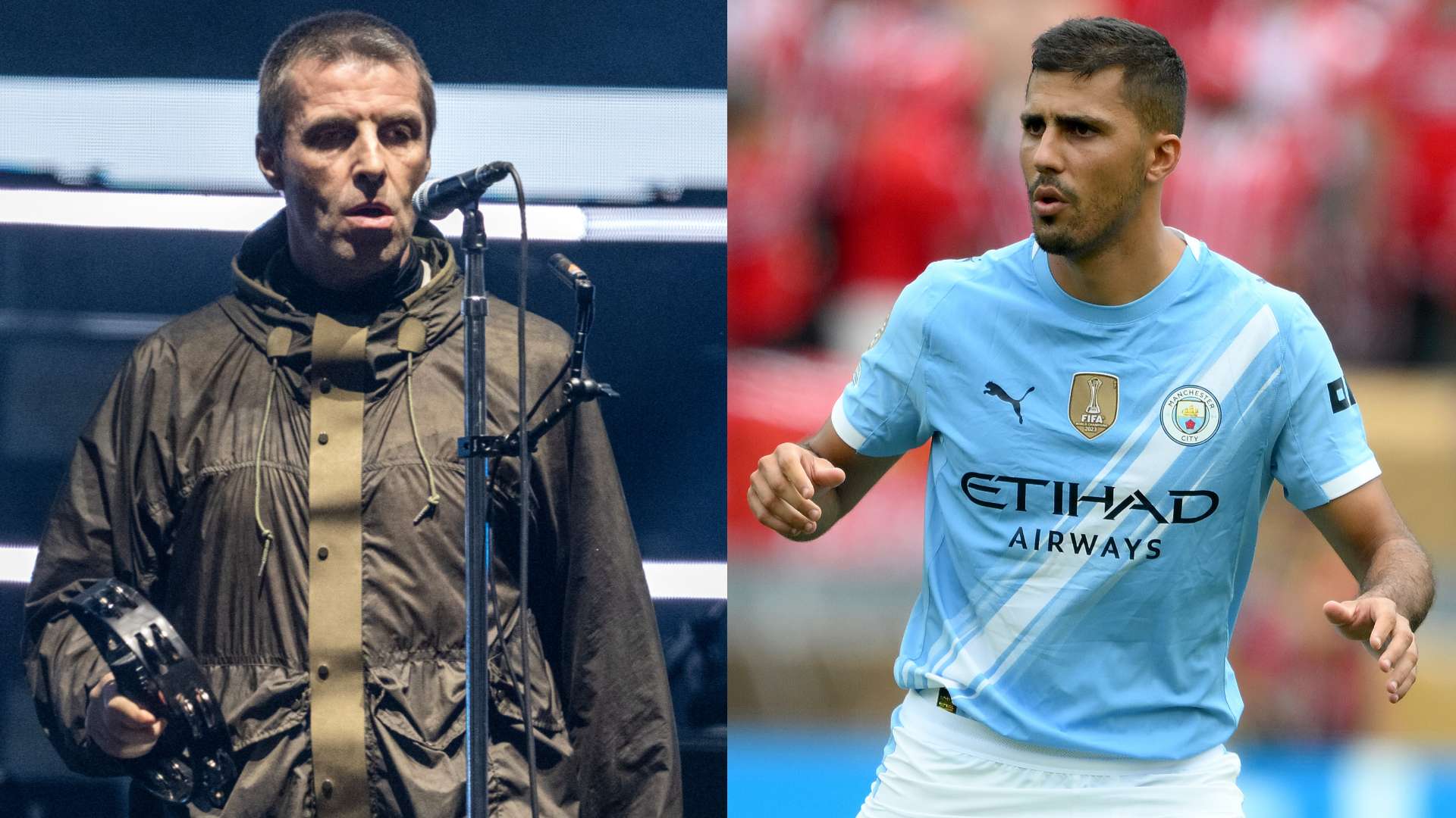 'Don't be f*cking booing!' - Oasis jeered after Rodri tribute  