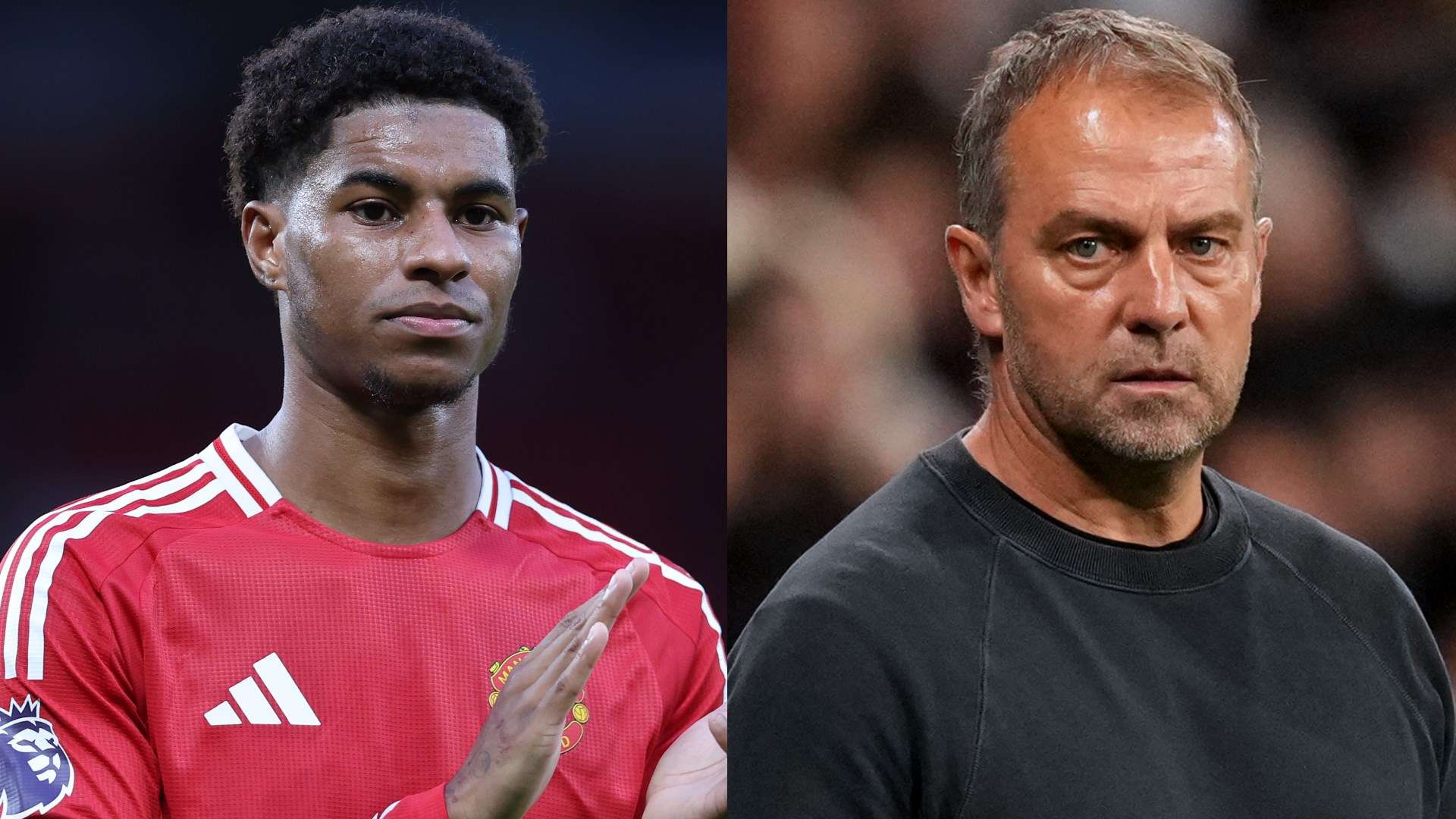 Flick issued warning to Rashford before giving green light to Barca move  