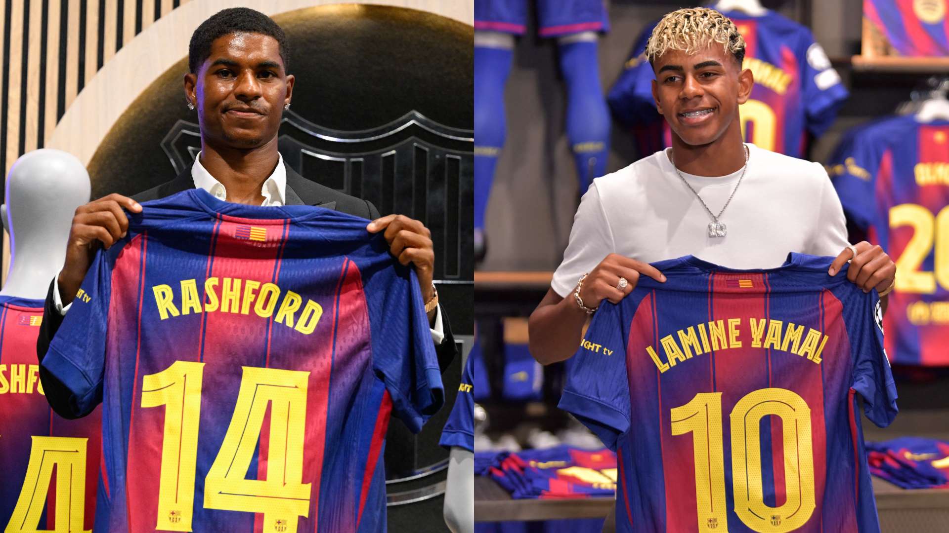 Rashford hails new Barca team-mate Yamal as 'best in the world'  