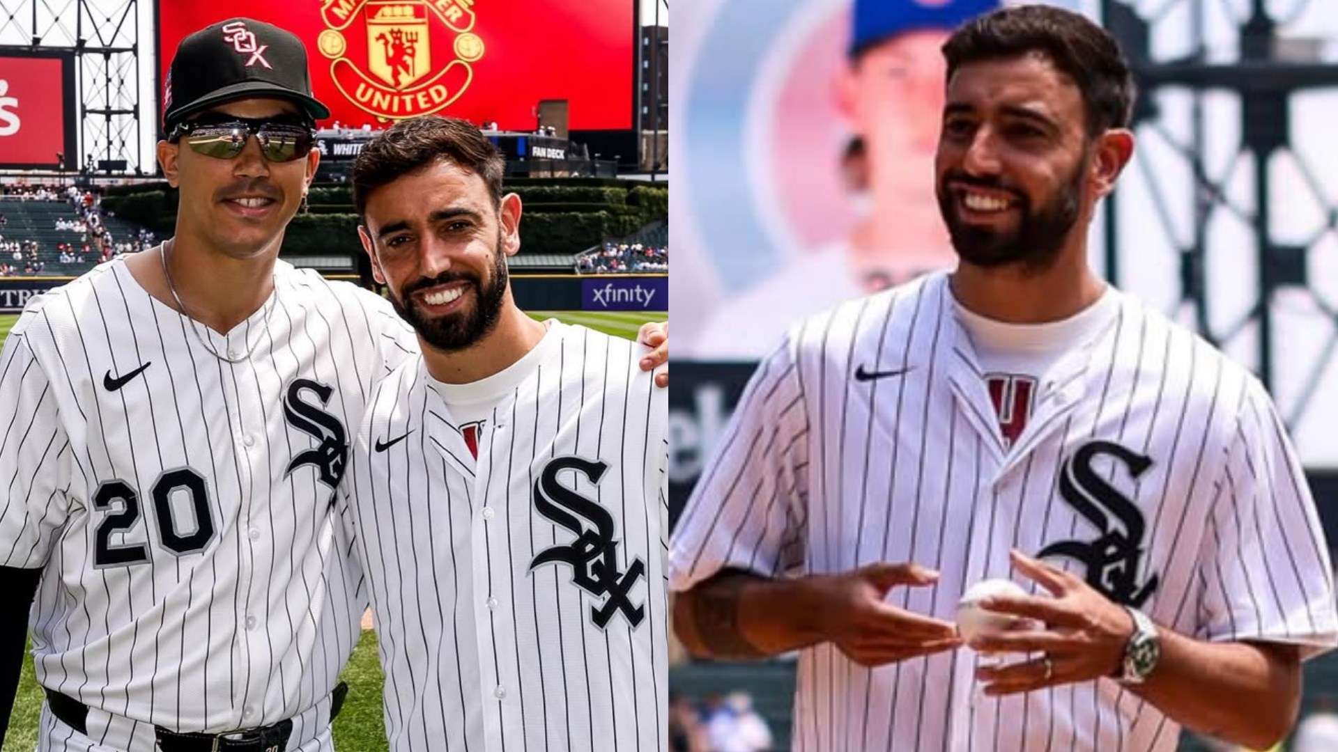 Fernandes meets Chicago White Sox stars and enjoys MLB action  