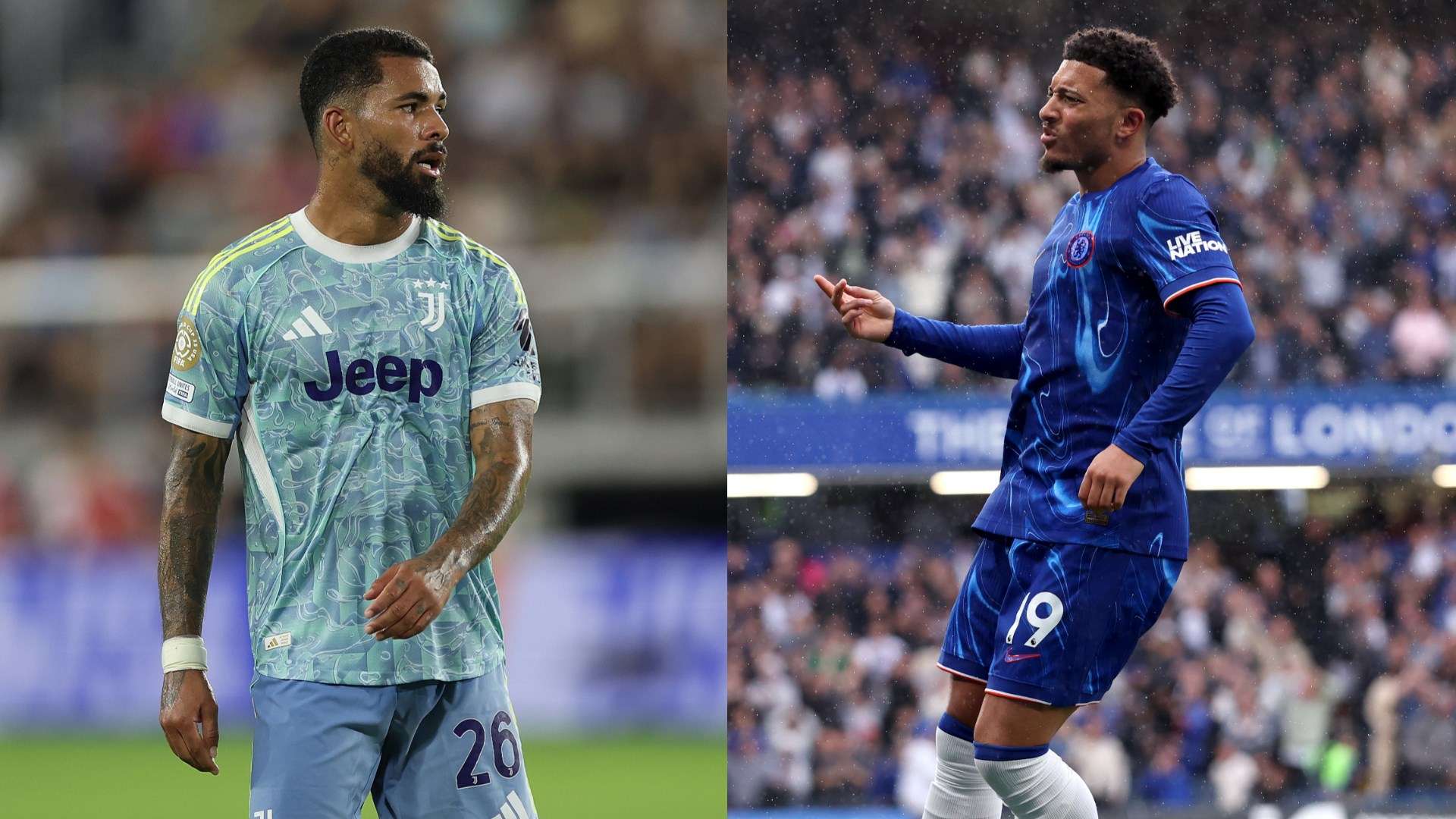 Man Utd 'consider' Juventus swap with Douglas Luiz and Sancho  