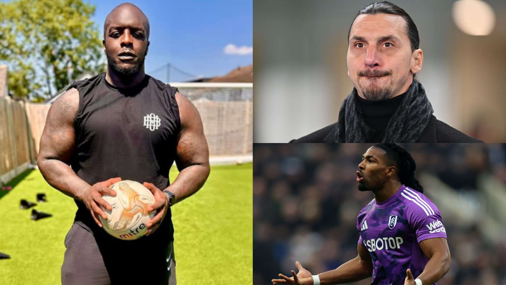 Akinfenwa snubs Zlatan & Traore as he names football's strongest man  