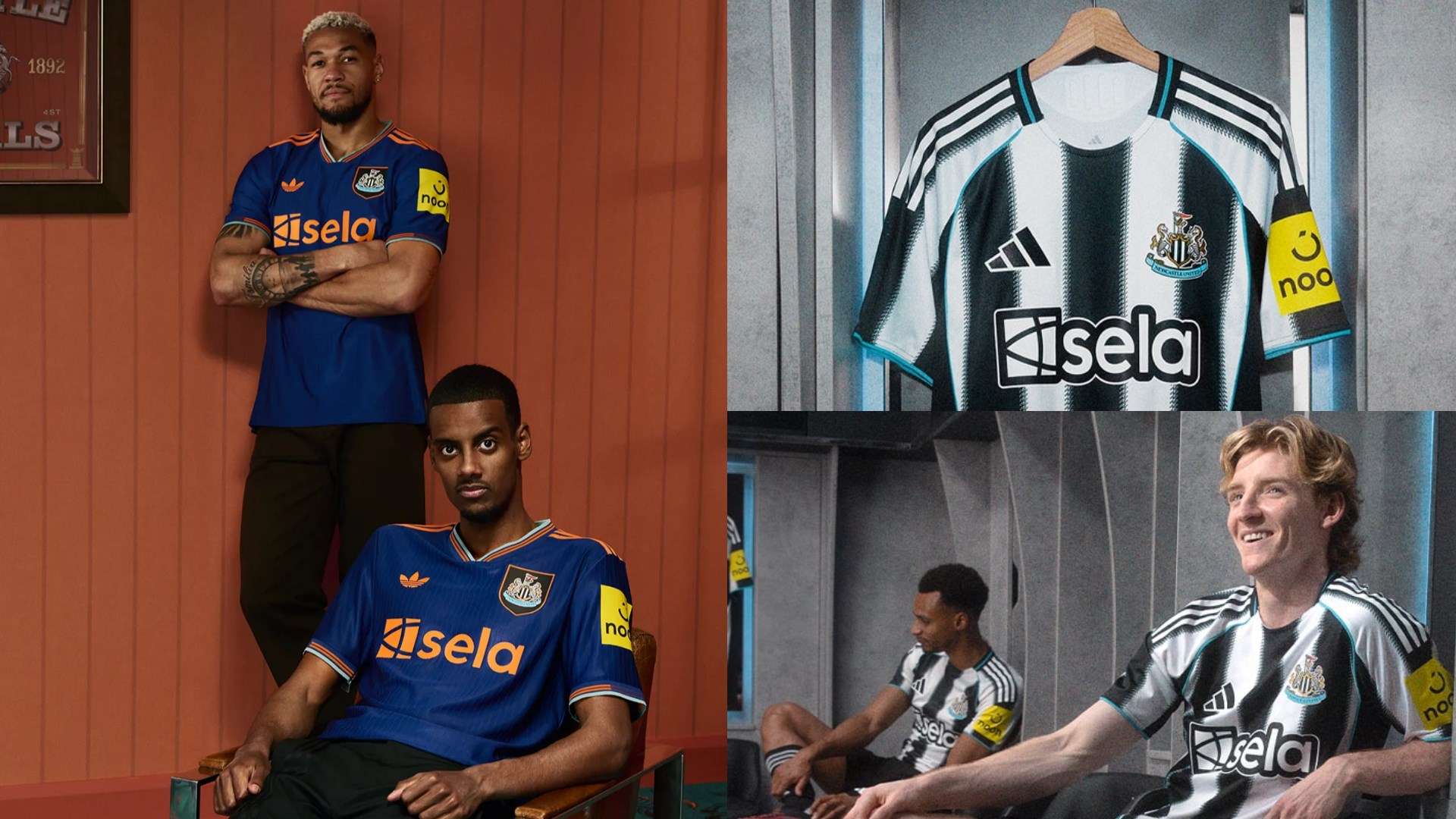Newcastle 2025-26 kits: Home & third kit launched ⚫🩵🟡  