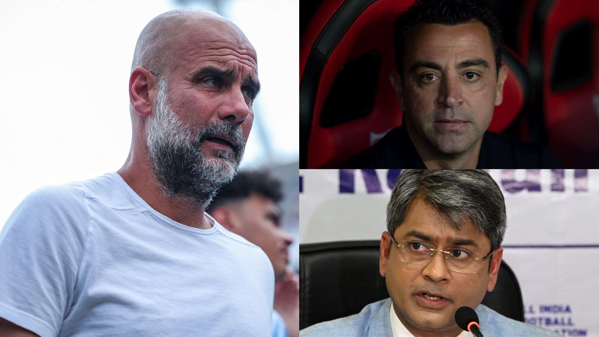 Guardiola and Xavi hoax! Pranksters applied for India role  