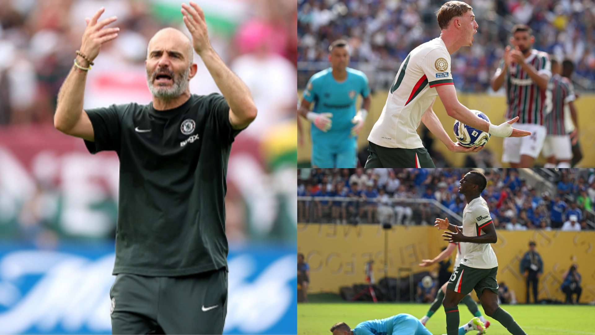 📹 | Palmer kicks post and SCREAMS at Jackson in furious outburst  