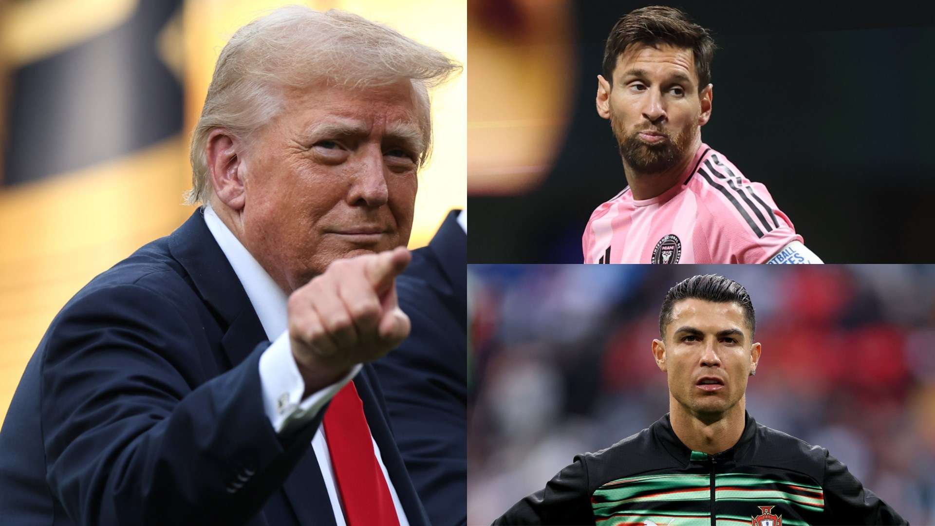 📽️ | Trump names his football GOAT as he snubs Messi & Ronaldo  