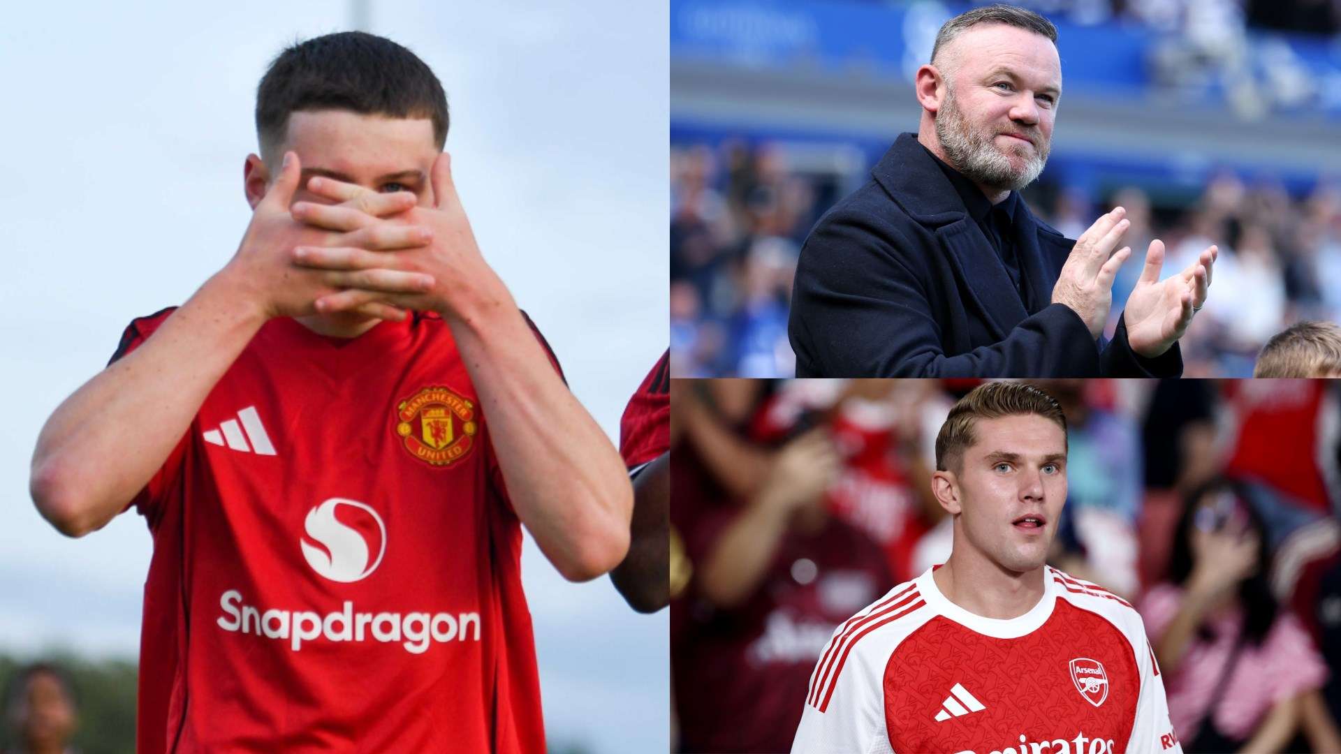Wayne Rooney's son Kai copies Gyokeres' celebration  