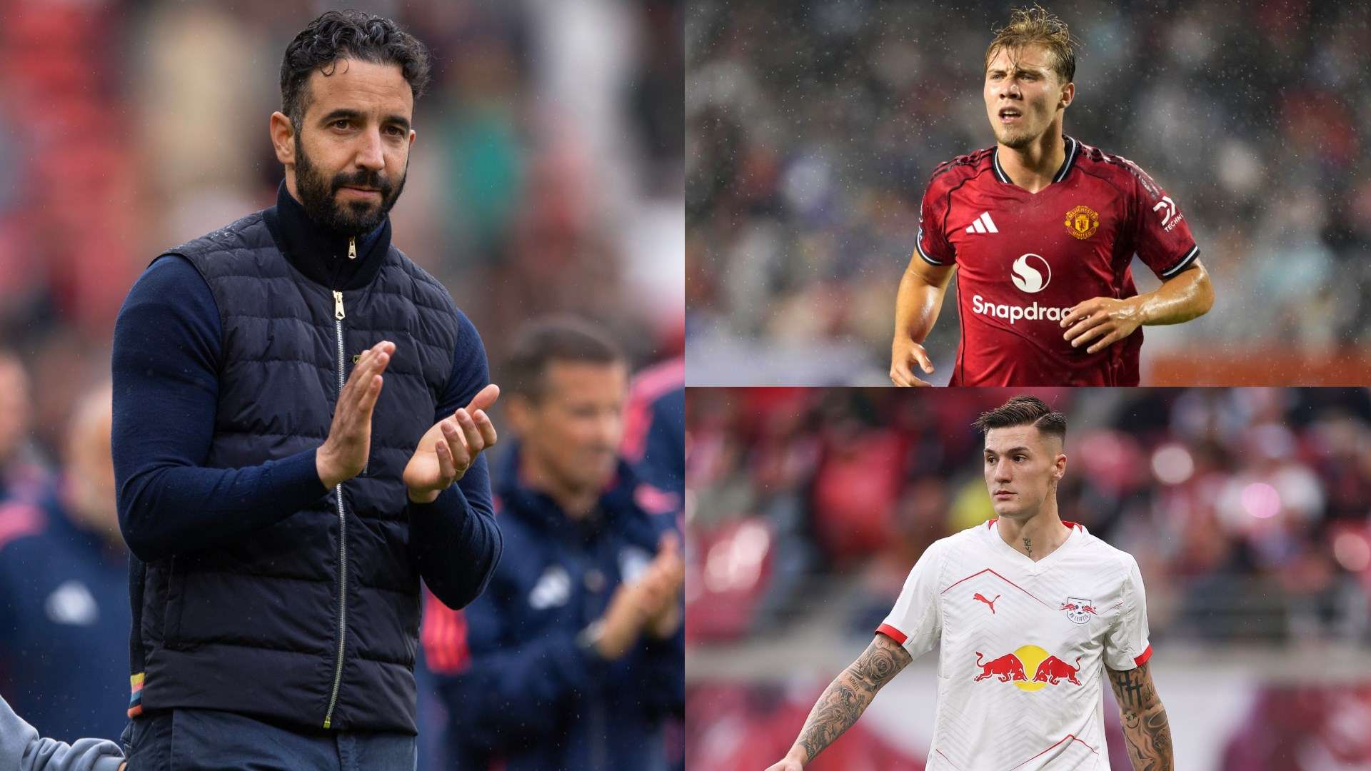 Amorim admits to being unsure on Hojlund's future amid Sesko chase  