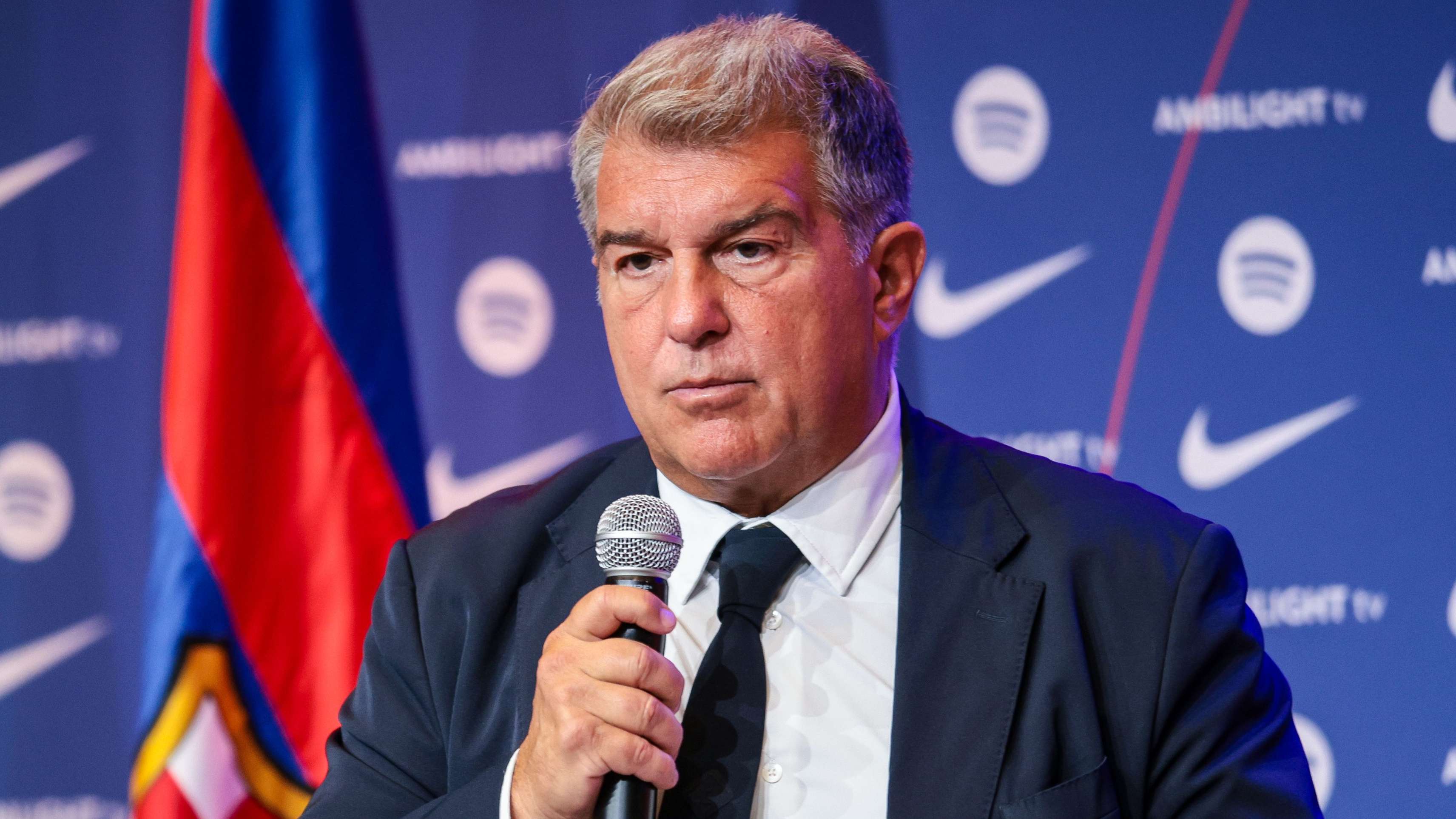 President Laporta reveals Barca transfer plans  