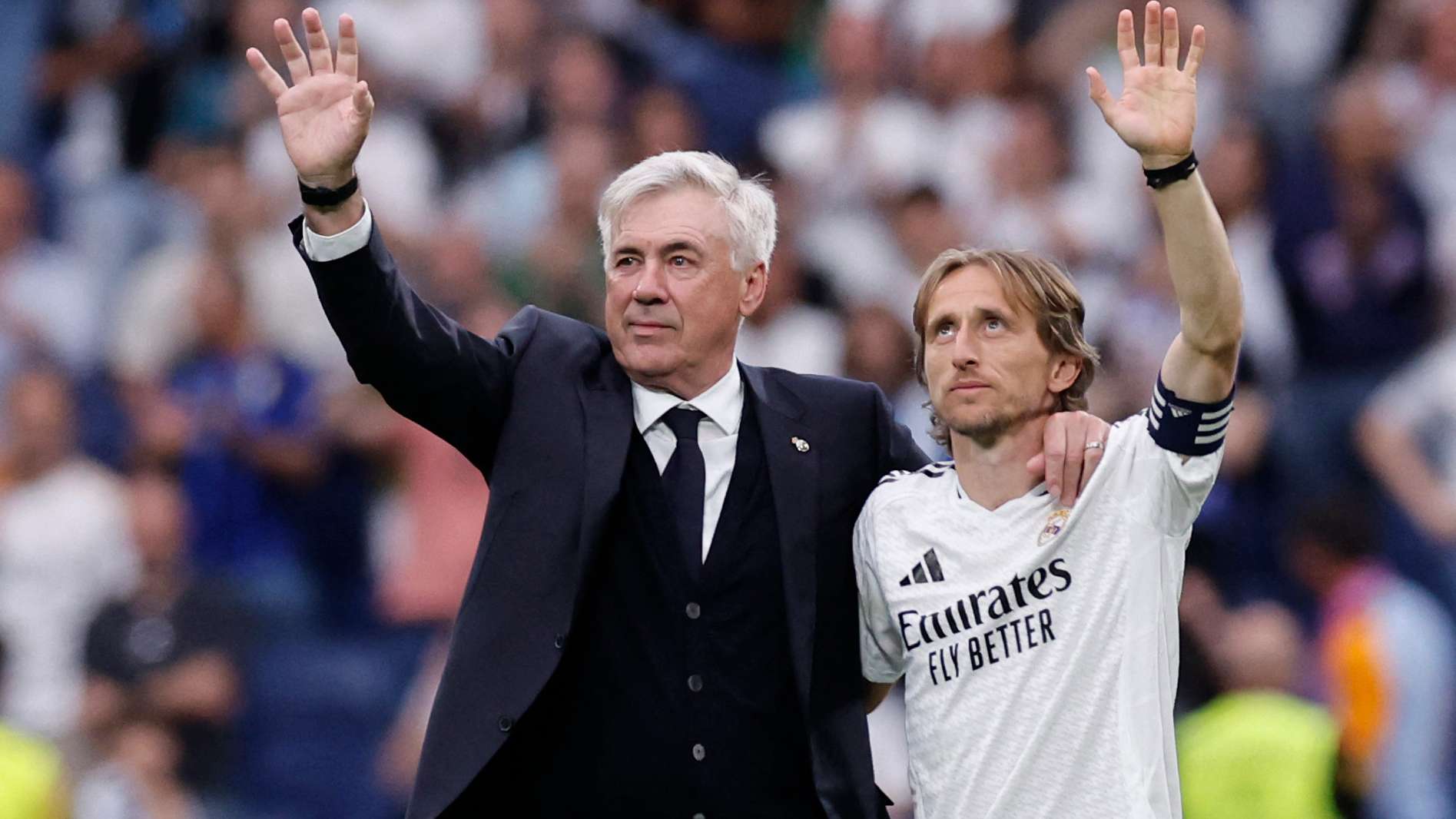 Modric picks Ancelotti's old shirt number at AC Milan  