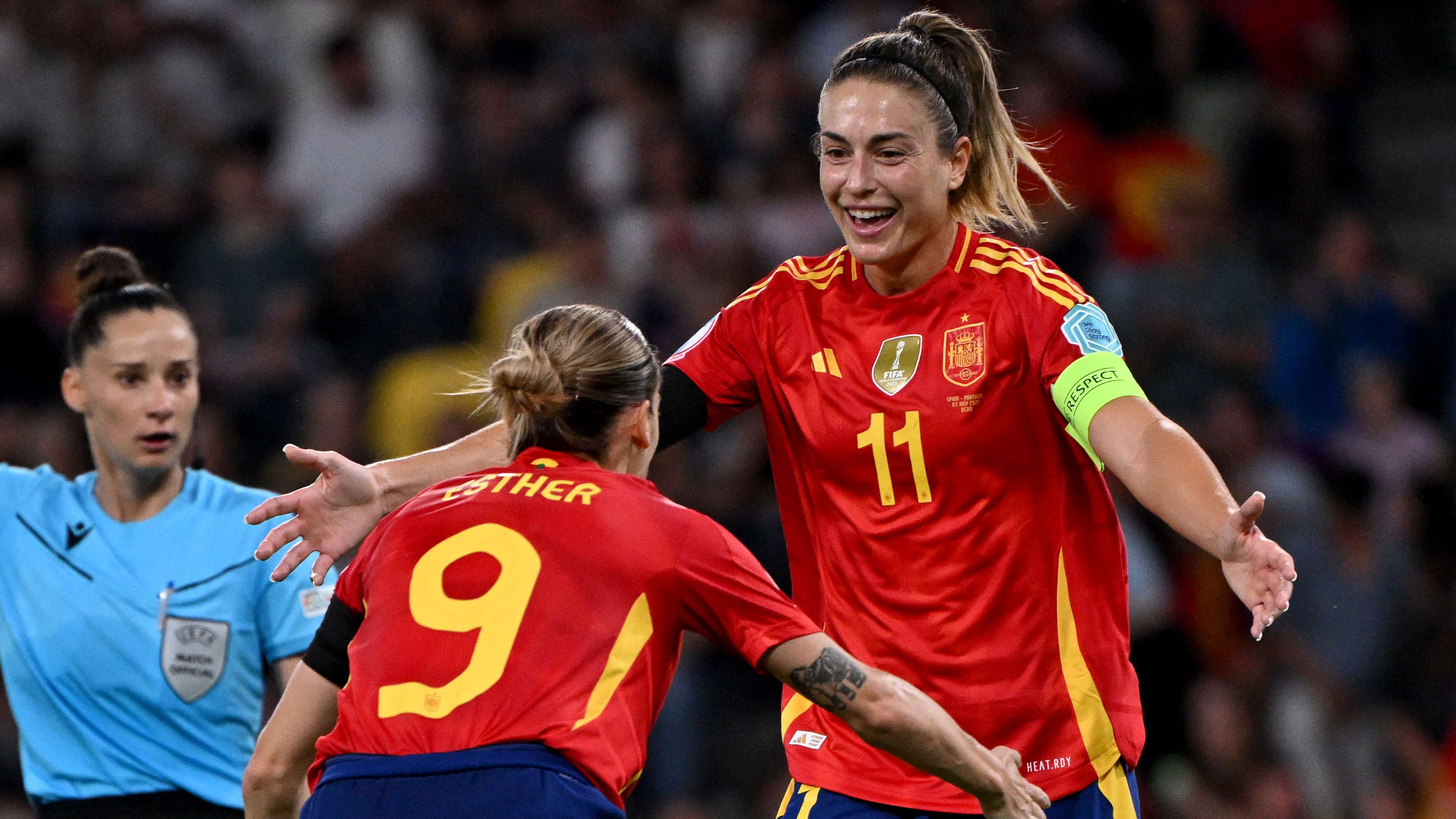 Putellas & Caldentey star as Spain blow Portugal away  
