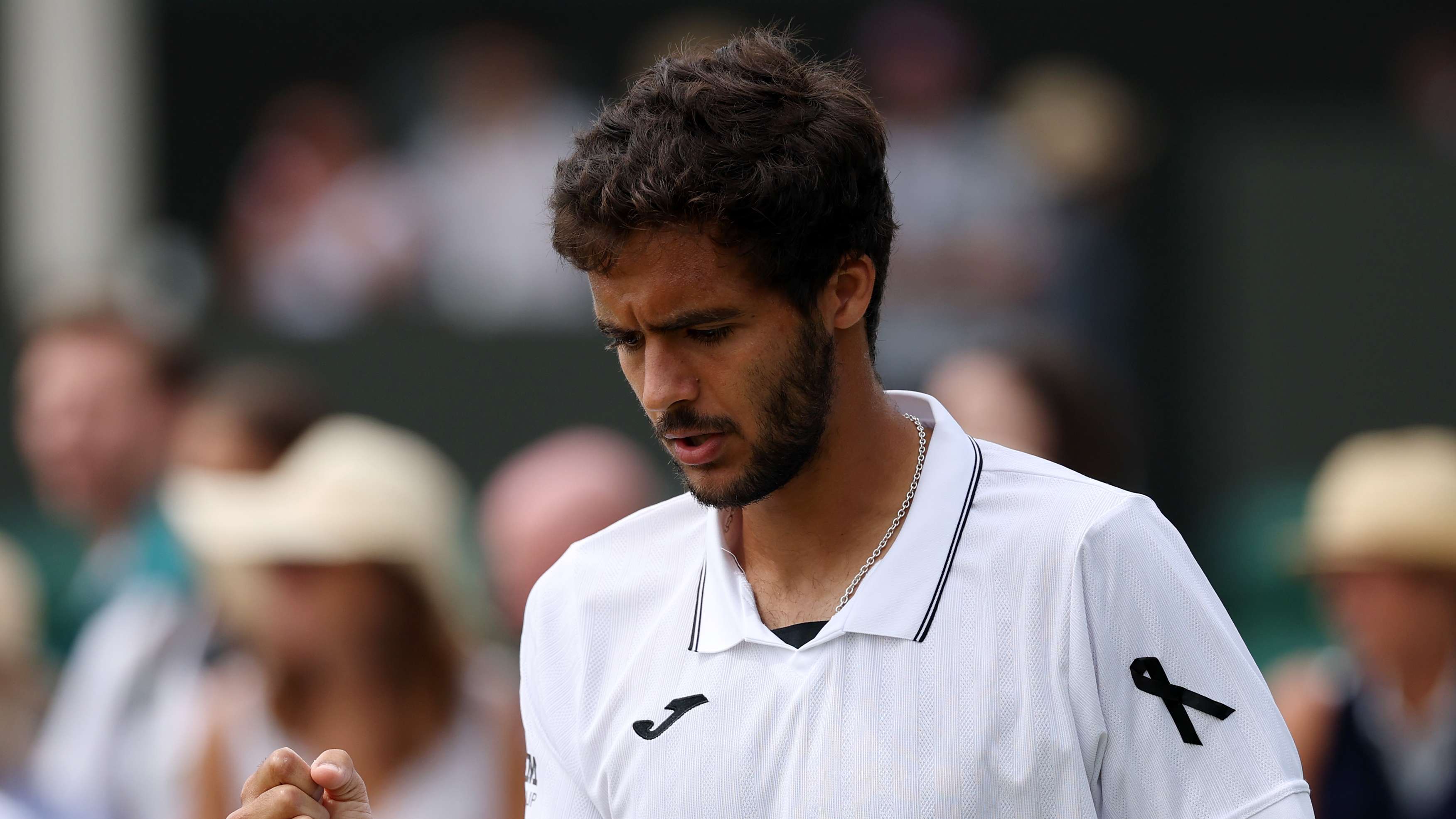 Francisco Cabral pays tribute to Diogo Jota at Wimbledon   Francisco Cabral pays tribute to Diogo Jota at Wimbledon