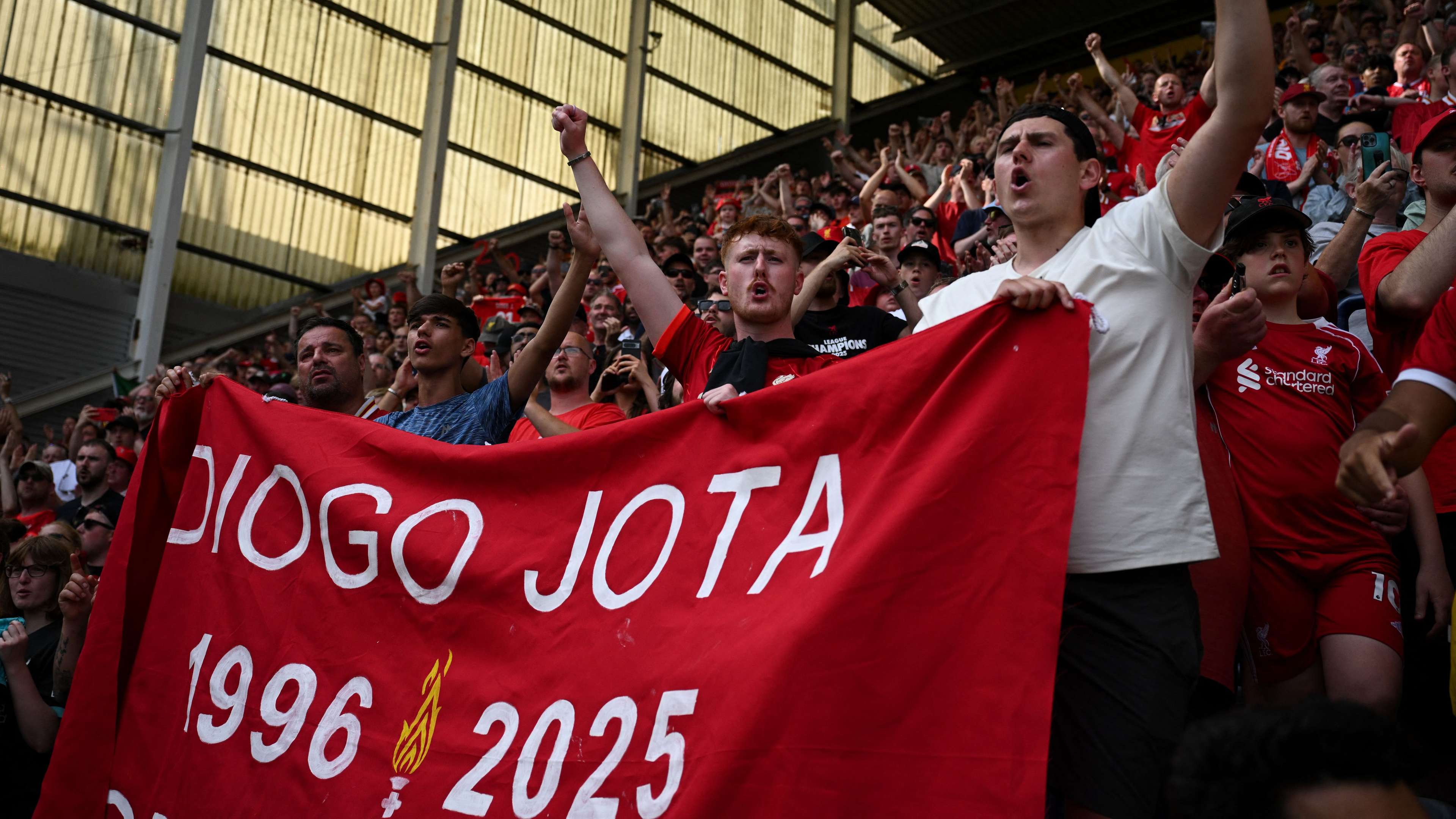 Liverpool reveal plans for 'more permanent' tributes to Jota  