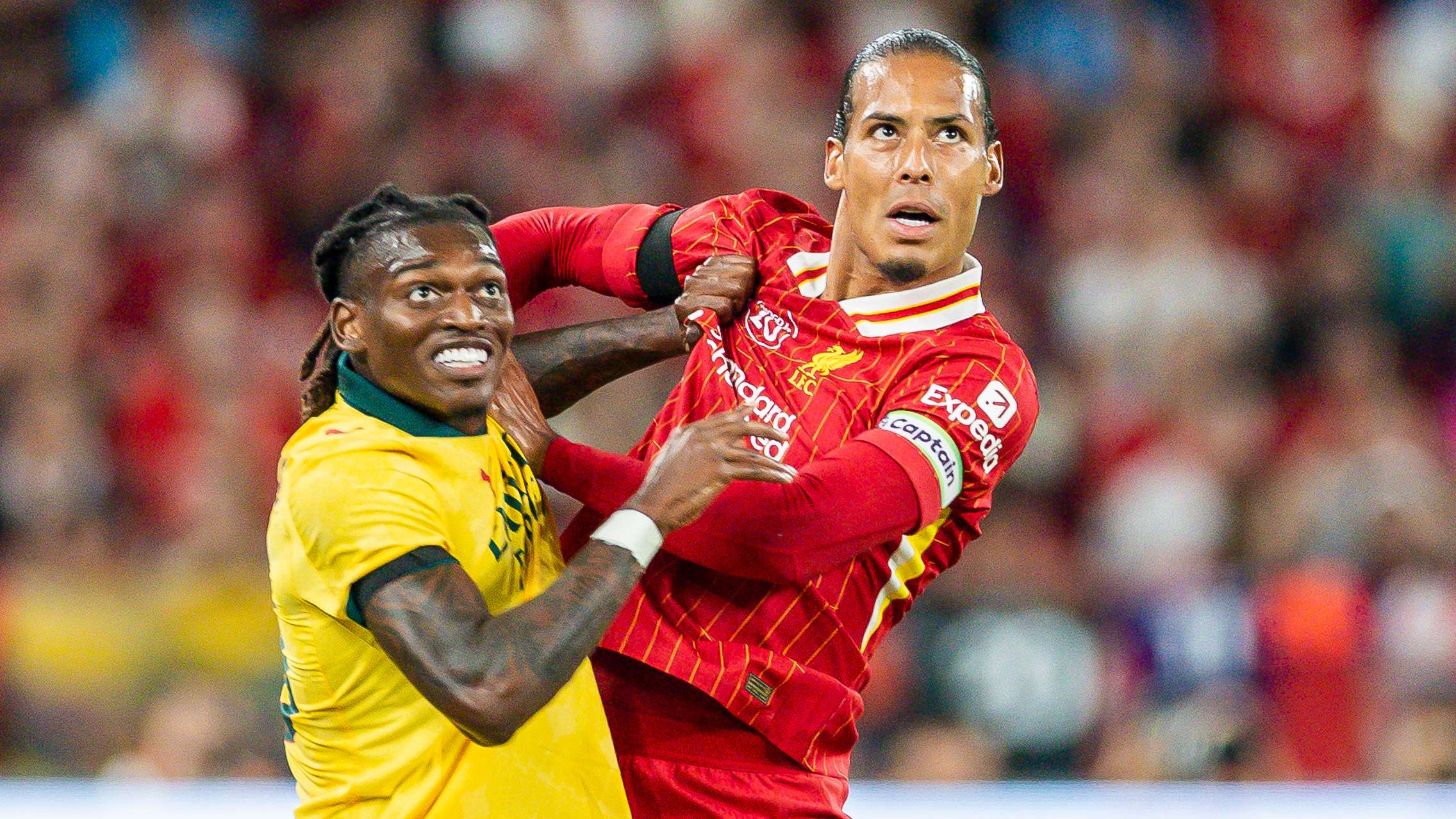 'Demolished!' - Van Dijk destroyed for awful defending against Leao  