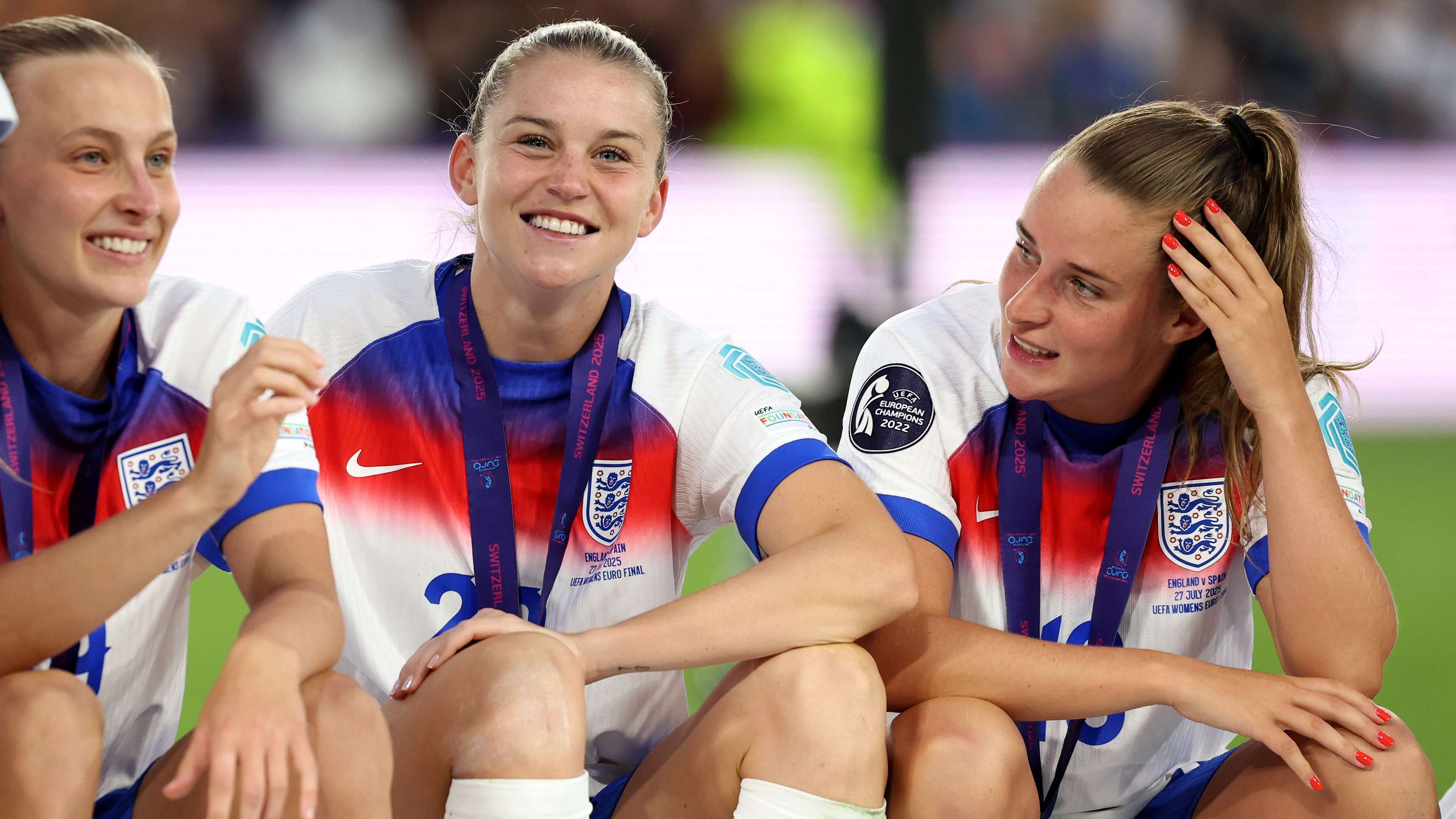 How the Lionesses reacted to back-to-back Euro triumphs  