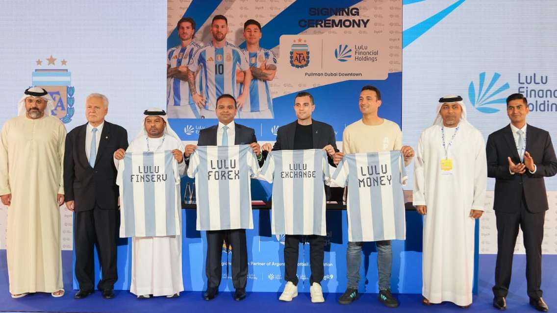 LuLu Forex & LuLu Finserv announce partnership with Argentina FA  