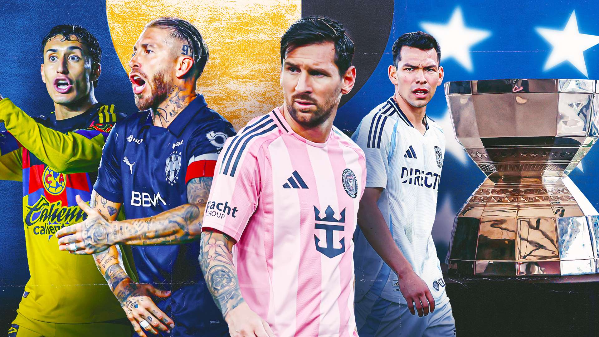 Leagues Cup preview: Messi's Miami, Ramos's Rayados favorites  