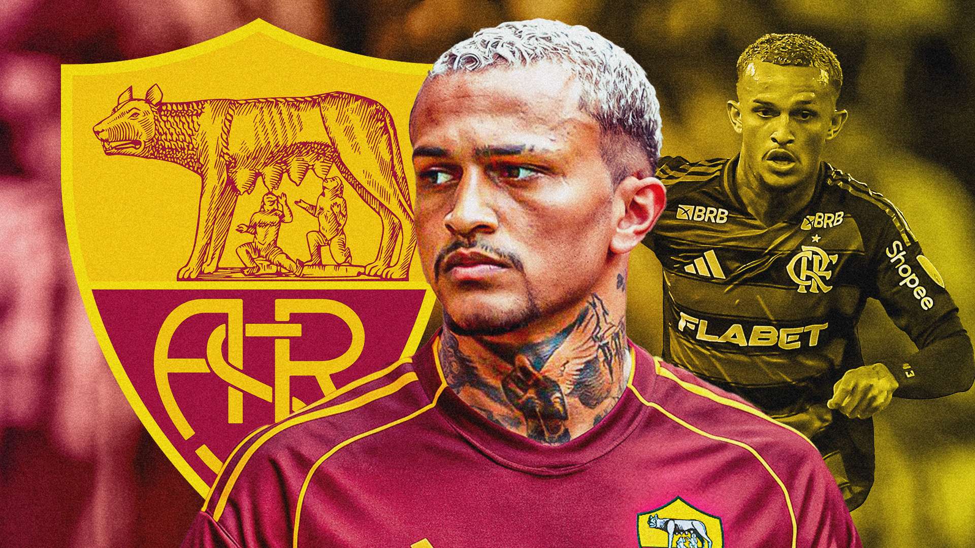 Wesley reveals unique journey to Flamengo stardom and €30m Roma move  
