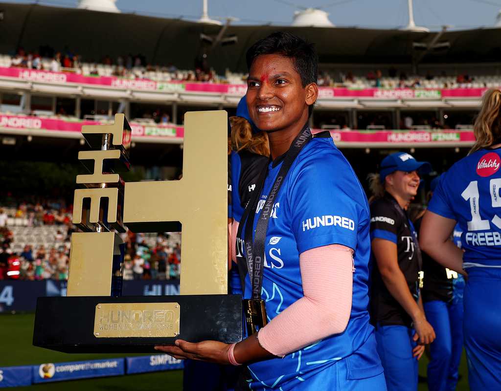 Deepti Sharma pulls out of The Hundred citing workload management  