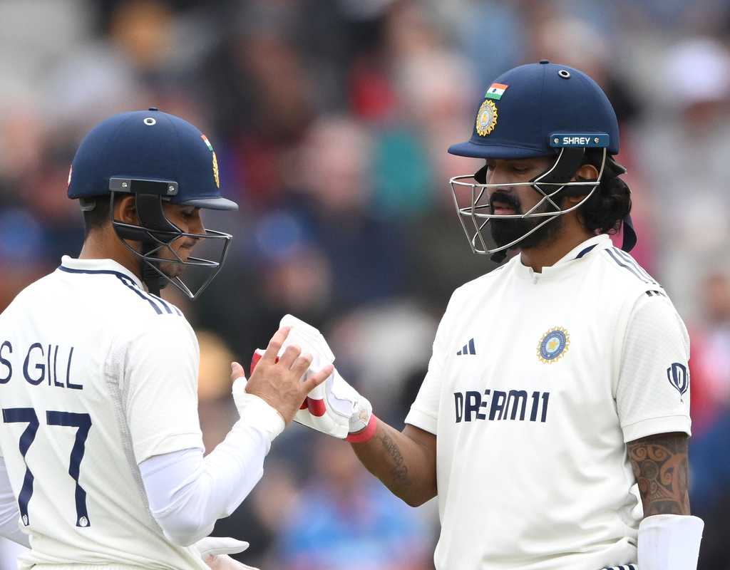 Gill-Rahul stand leads resolute Indian fightback  