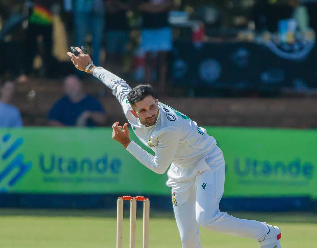 Keshav Maharaj ruled out of second Test against Zimbabwe  
