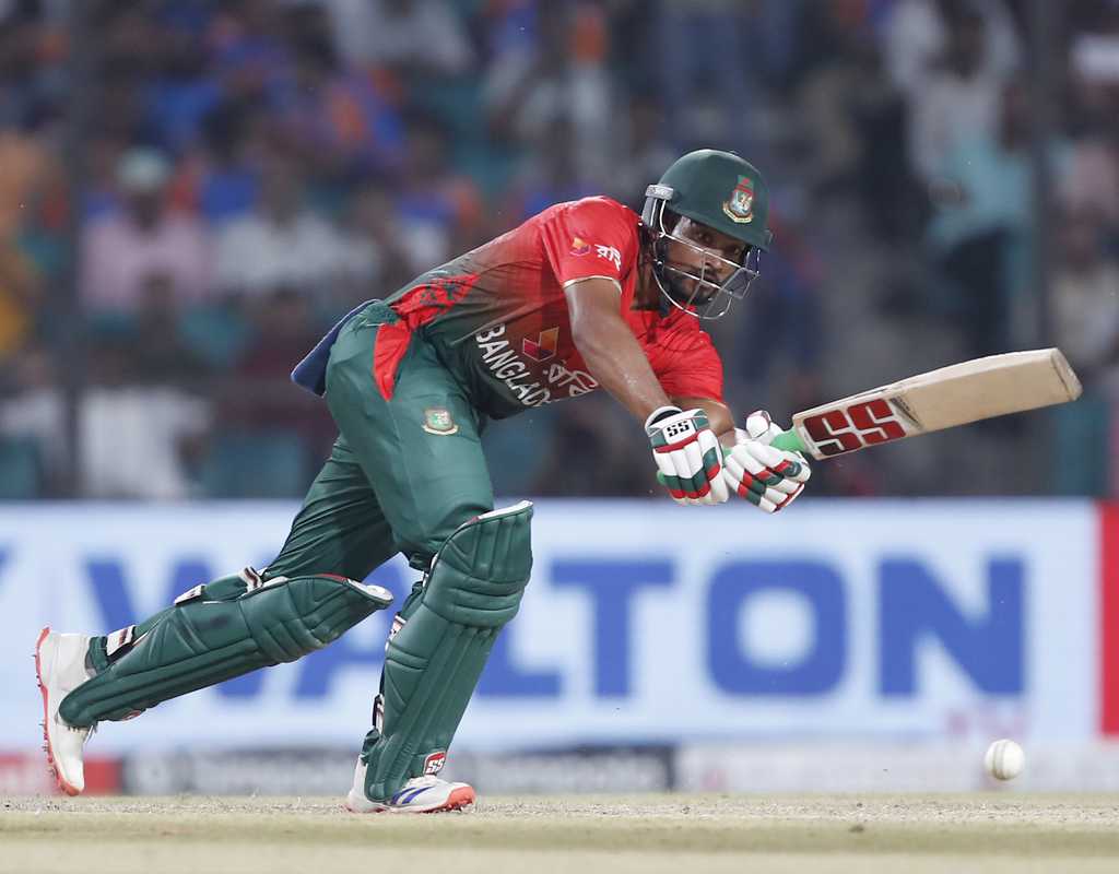 Najmul Hossain dropped from Bangladesh's T20 squad to face SL  